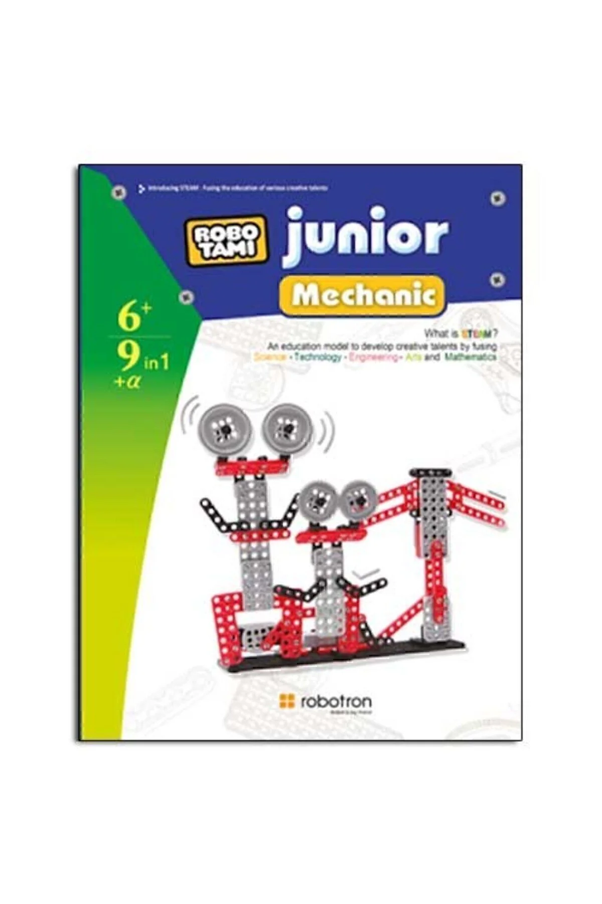 ROBOTAMI JUNIOR -1 Mekanik-Elektronik Robotik Seti 6+ YAŞ - ROBOTRON Görsel 7
