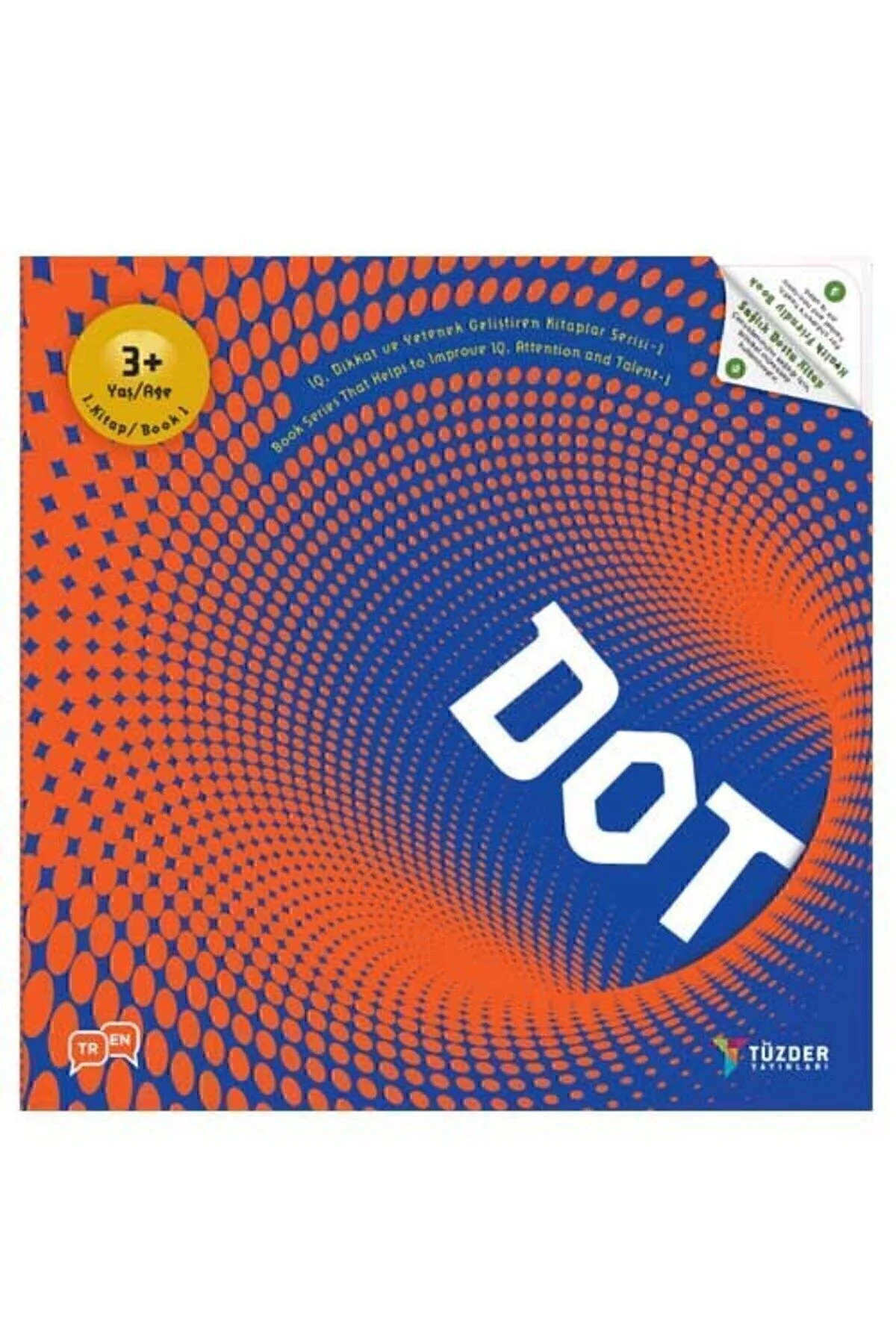 DOT 3+ Yaş | IQ Dikkat ve Yetenek Geliştiren Kitaplar Serisi - TÜZDER Yayınları Görsel 2