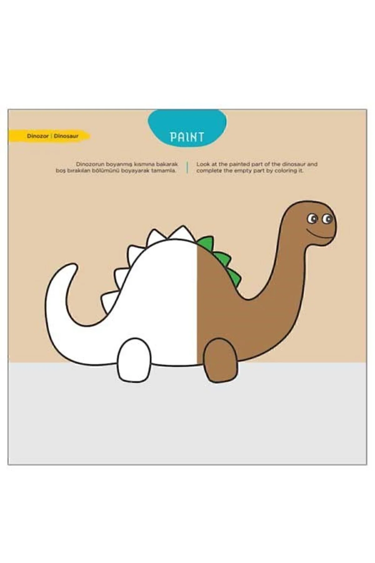 PAINT 3+ Yaş | IQ Dikkat ve Yetenek Geliştiren Kitaplar Serisi - TÜZDER Yayınları Görsel 4