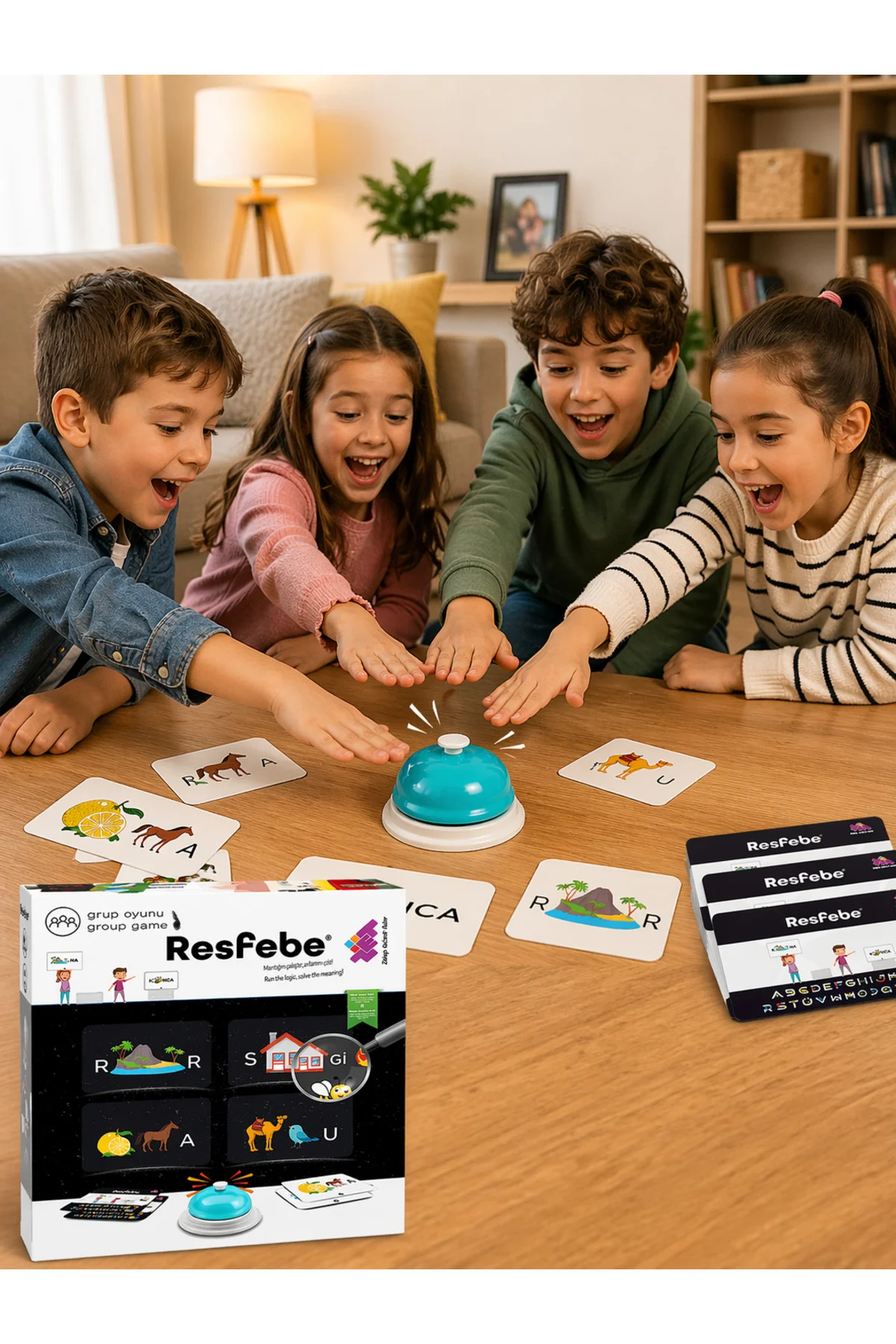 Resfebe Zeka ve Akıl Oyunu 6+ Yaş 2+ Oyuncu - Zetzeka Görsel 7