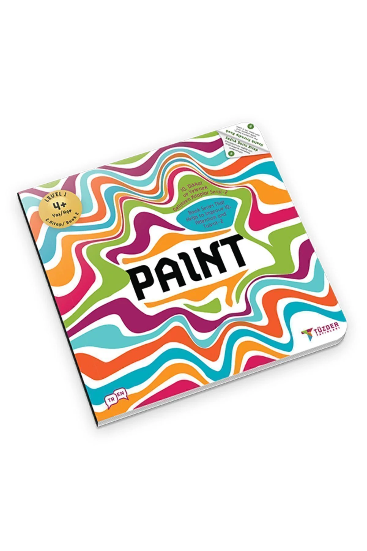 PAINT 4+ Yaş | IQ Dikkat ve Yetenek Geliştiren Kitaplar Serisi