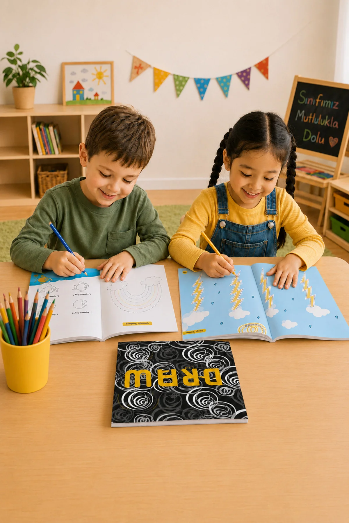 4+ Yaş 6'lı Set | IQ Dikkat ve Yetenek Geliştiren Kitaplar Serisi - TÜZDER Yayınları Görsel 4