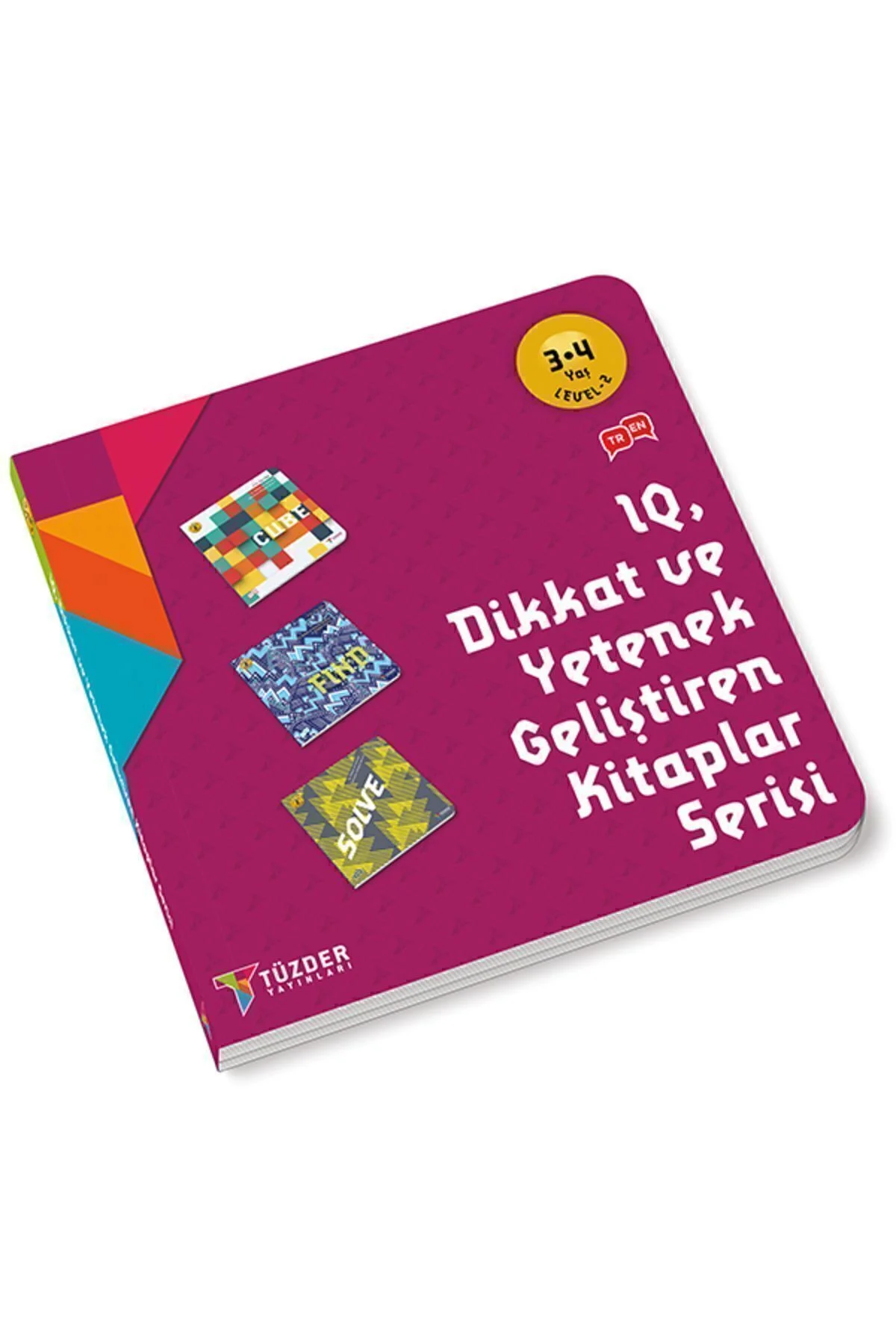 4 Yaş Level-2 | IQ Dikkat ve Yetenek Geliştiren Kitaplar Serisi
