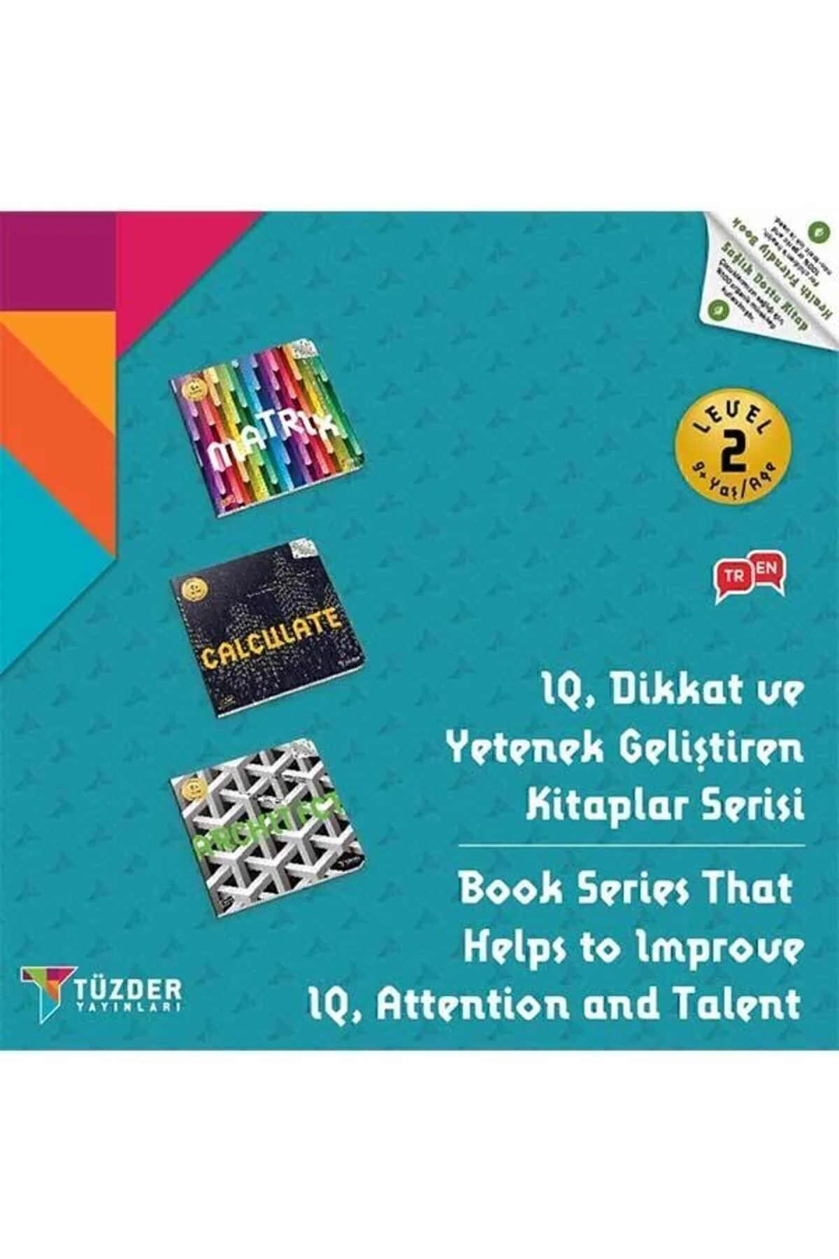 Level-2 9+ Yaş | IQ, Dikkat ve Yetenek Geliştiren Kitaplar Serisi - TÜZDER Yayınları Görsel 2