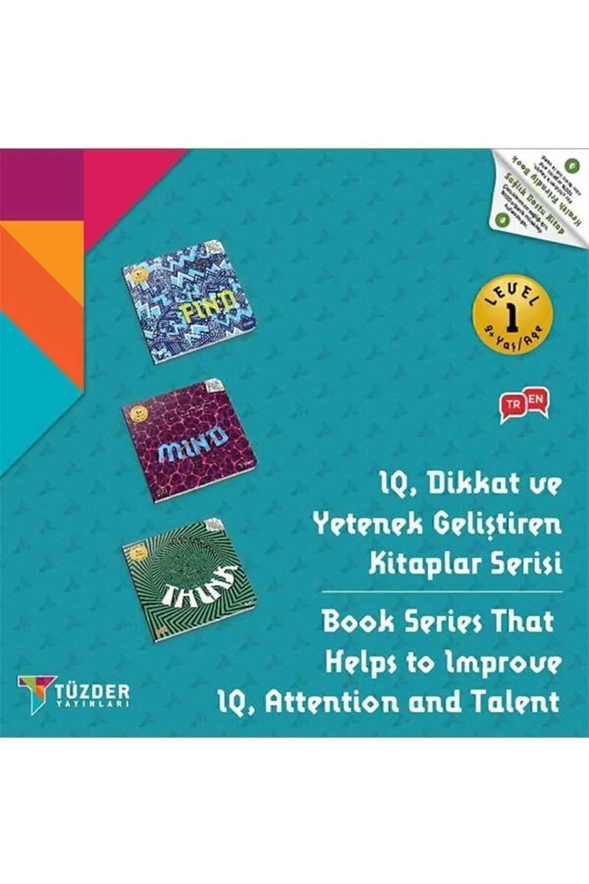 9+ Yaş 6'lı Set | IQ, Dikkat ve Yetenek Geliştiren Kitaplar Serisi - TÜZDER Yayınları Görsel 2
