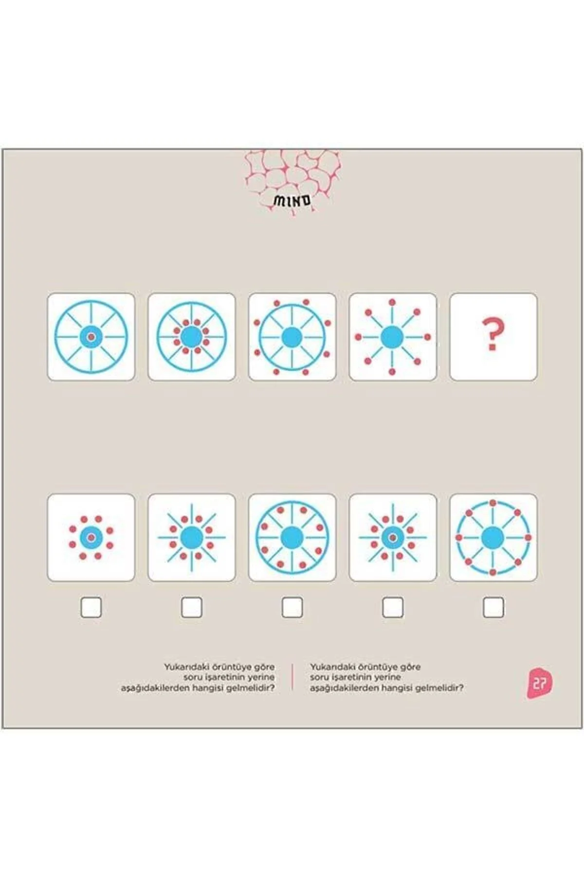 MIND 9+ Yaş | IQ, Dikkat ve Yetenek Geliştiren Kitaplar Serisi - TÜZDER Yayınları Görsel 5