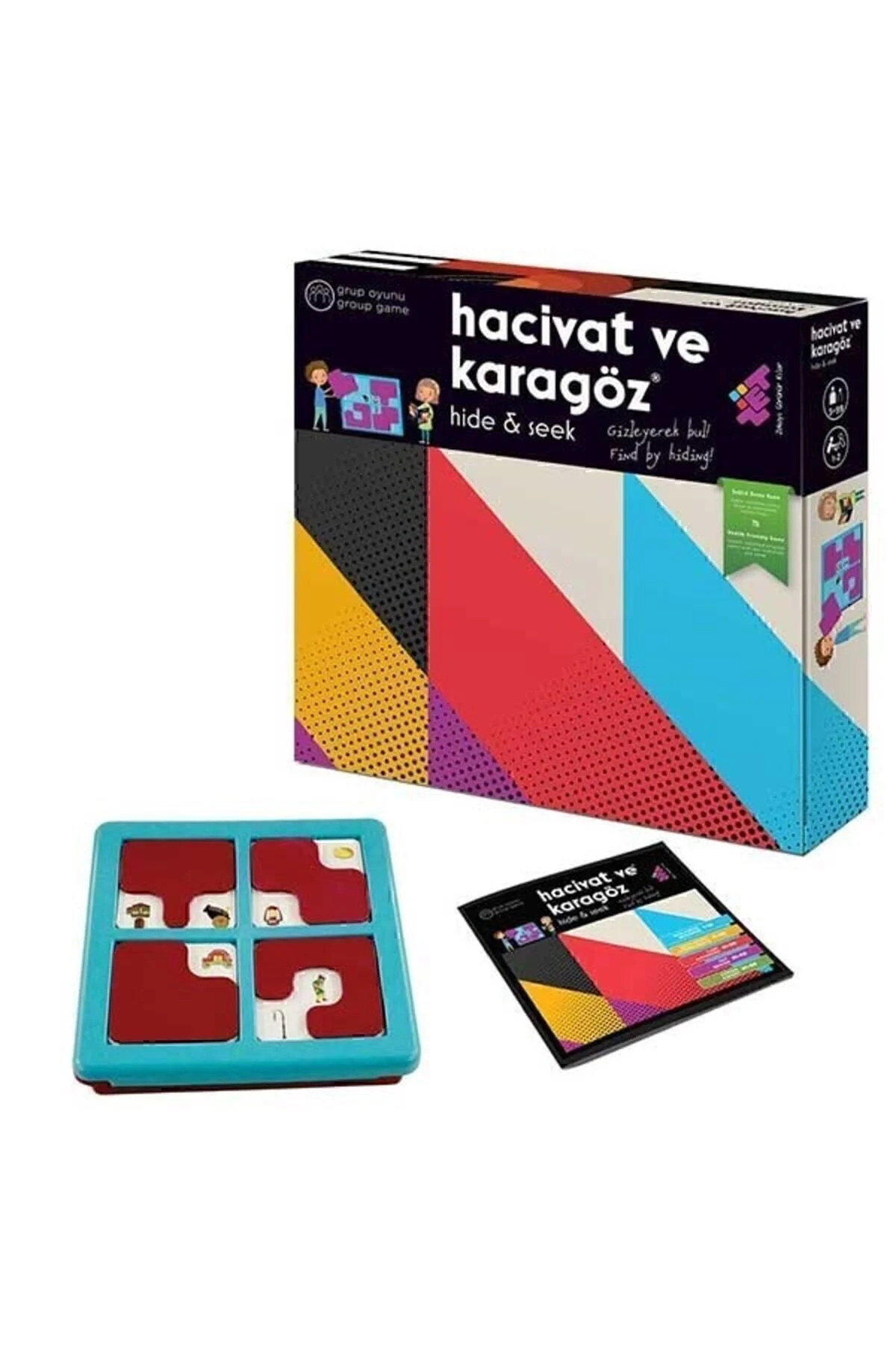 Hacivat ve Karagöz Hide &amp; Find Zeka ve Akıl Oyunu 3+ Yaş 1+ Oyuncu