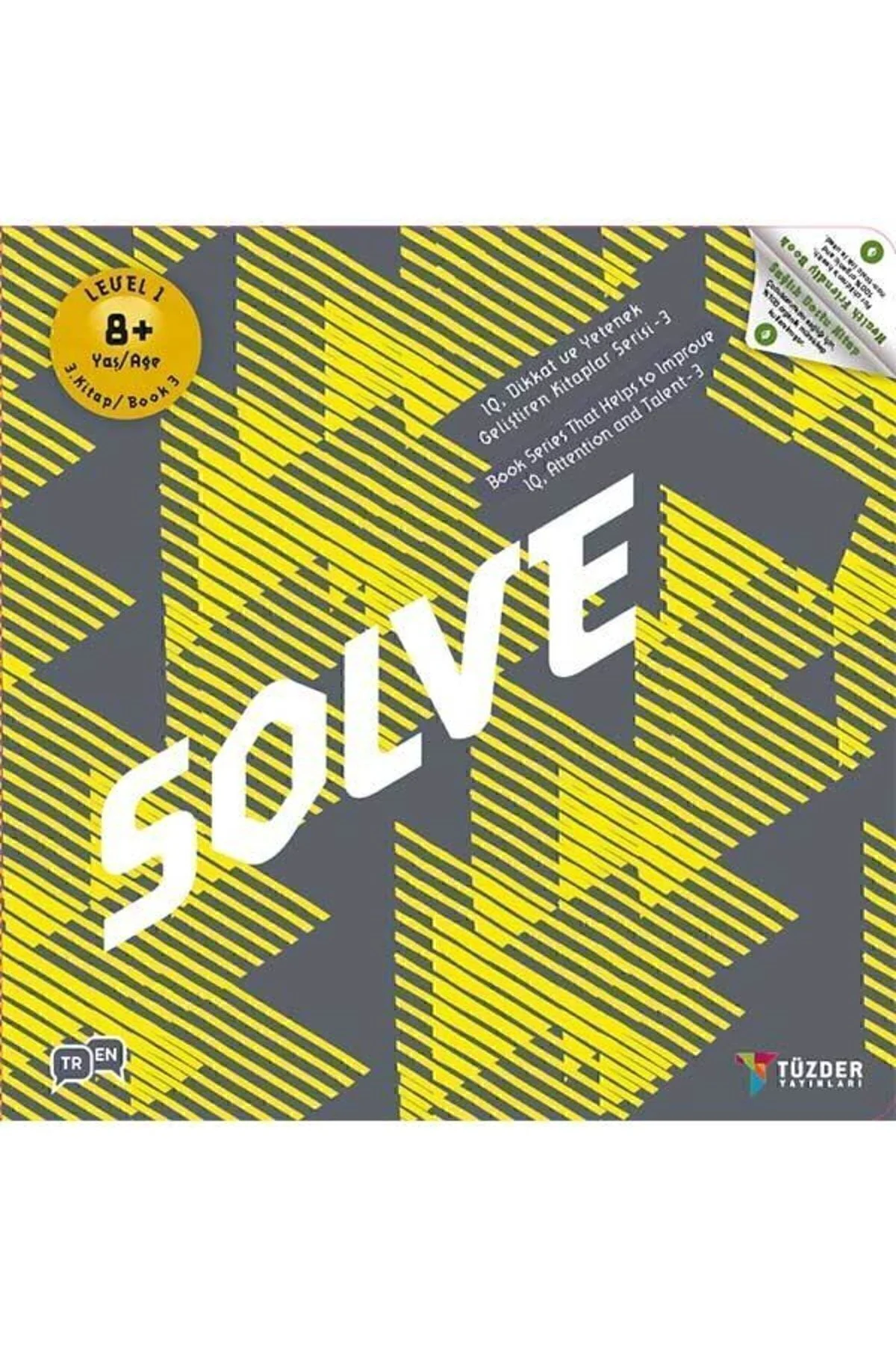 SOLVE 8+ Yaş | IQ, Dikkat ve Yetenek Geliştiren Kitaplar Serisi - TÜZDER Yayınları Görsel 3
