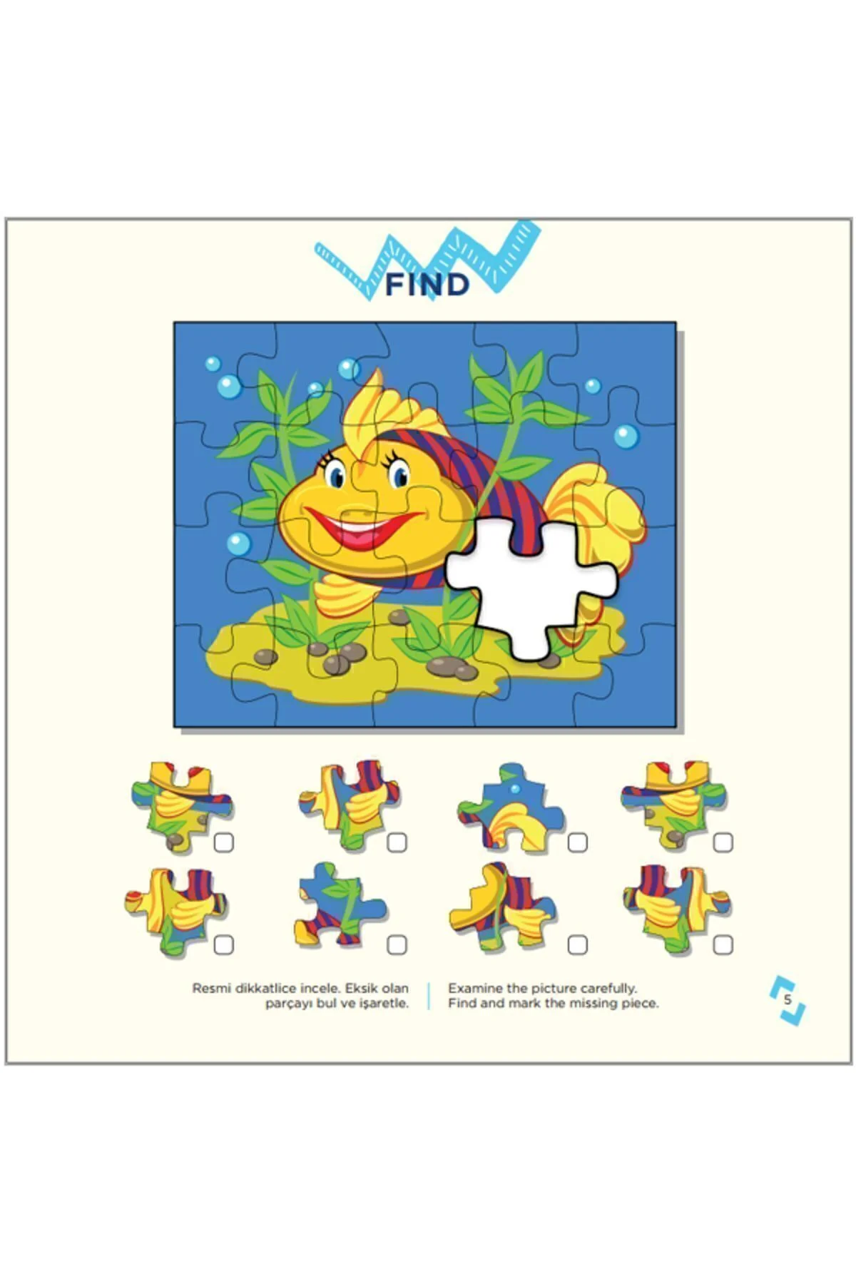 FIND 8+ Yaş | IQ, Dikkat ve Yetenek Geliştiren Kitaplar Serisi - TÜZDER Yayınları Görsel 4
