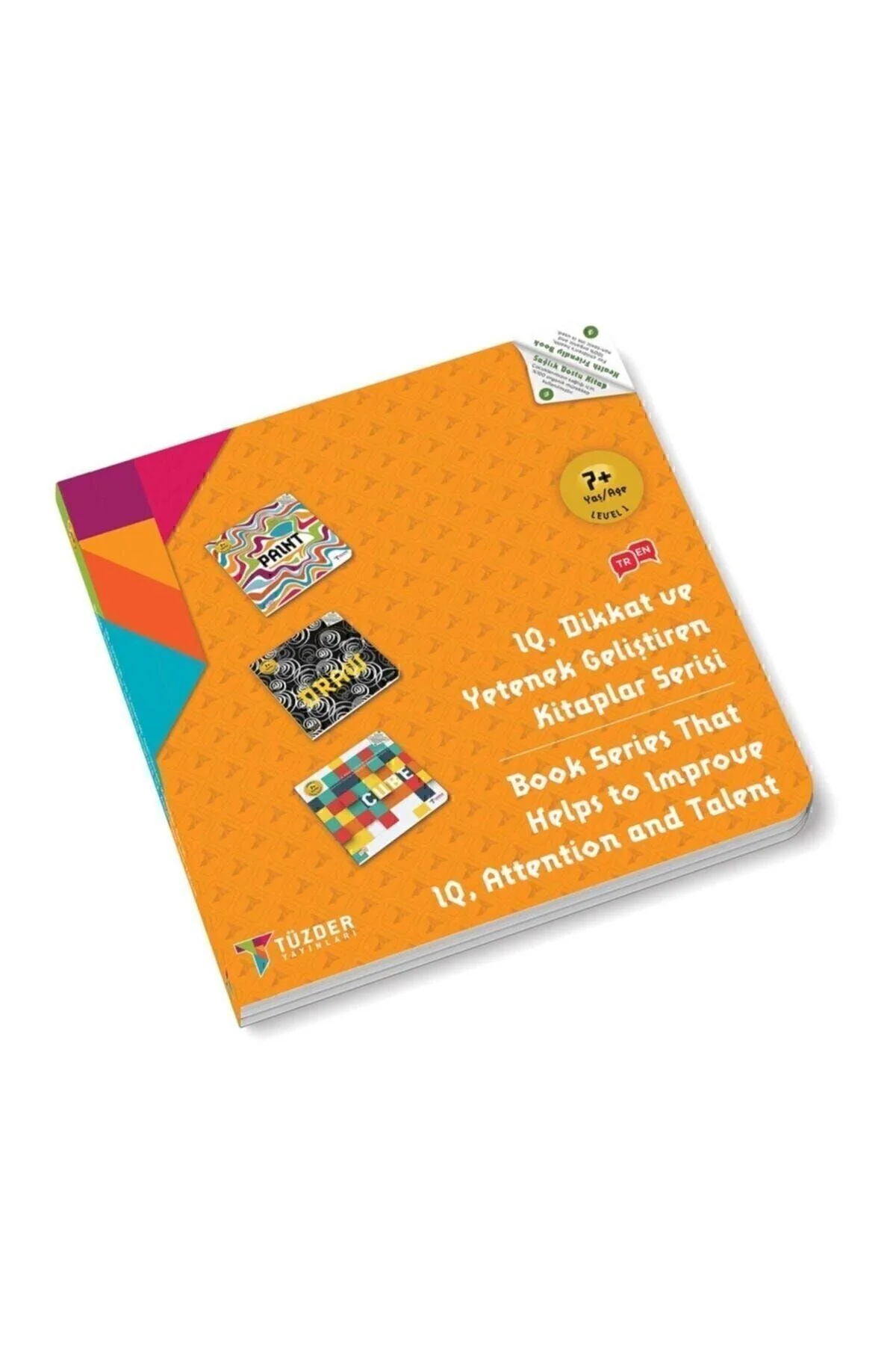 7+ Yaş 9’lu Set | IQ Dikkat ve Yetenek Geliştiren Kitaplar Serisi - TÜZDER Yayınları Görsel 2