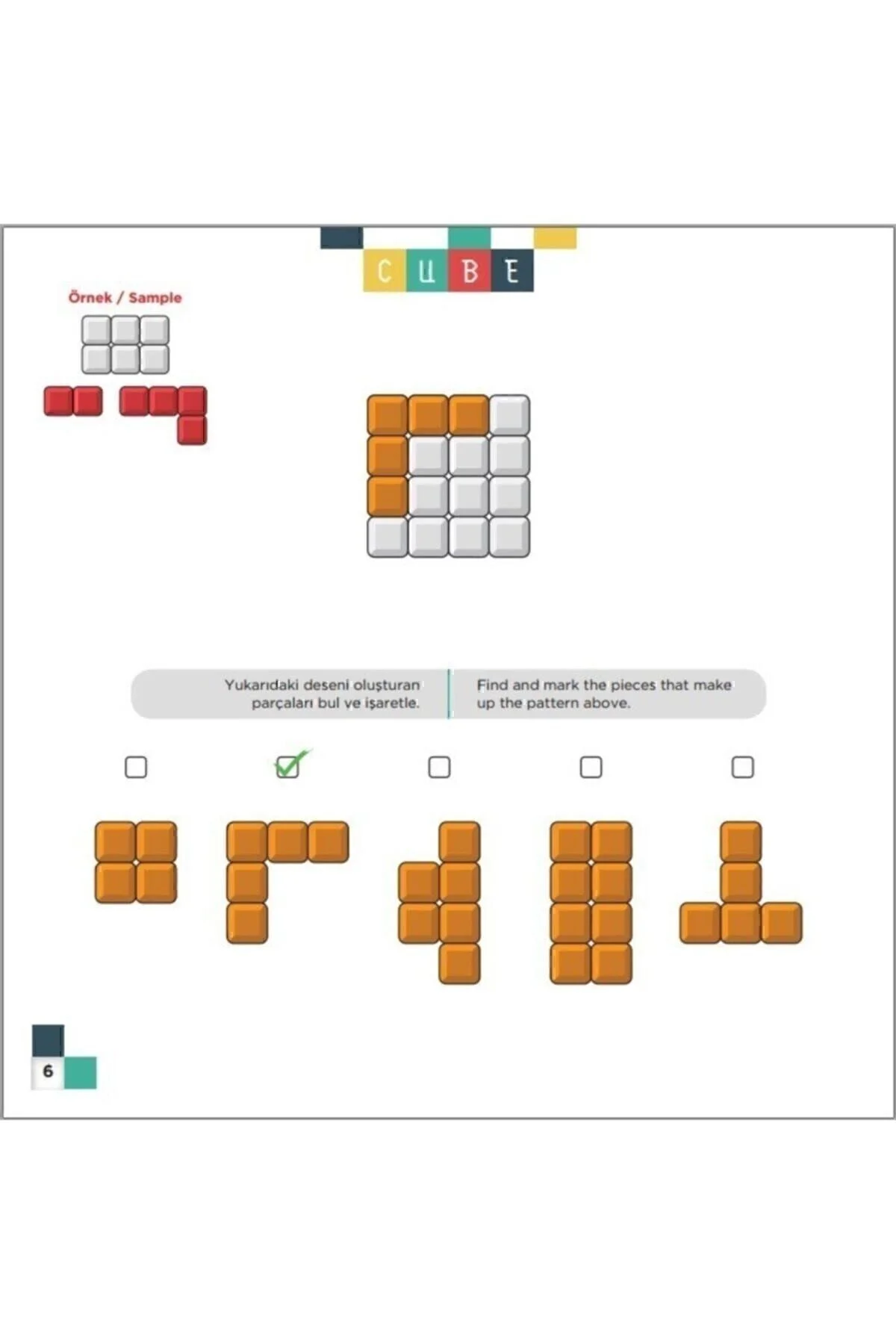 7+ Yaş 9’lu Set | IQ Dikkat ve Yetenek Geliştiren Kitaplar Serisi - TÜZDER Yayınları Görsel 6