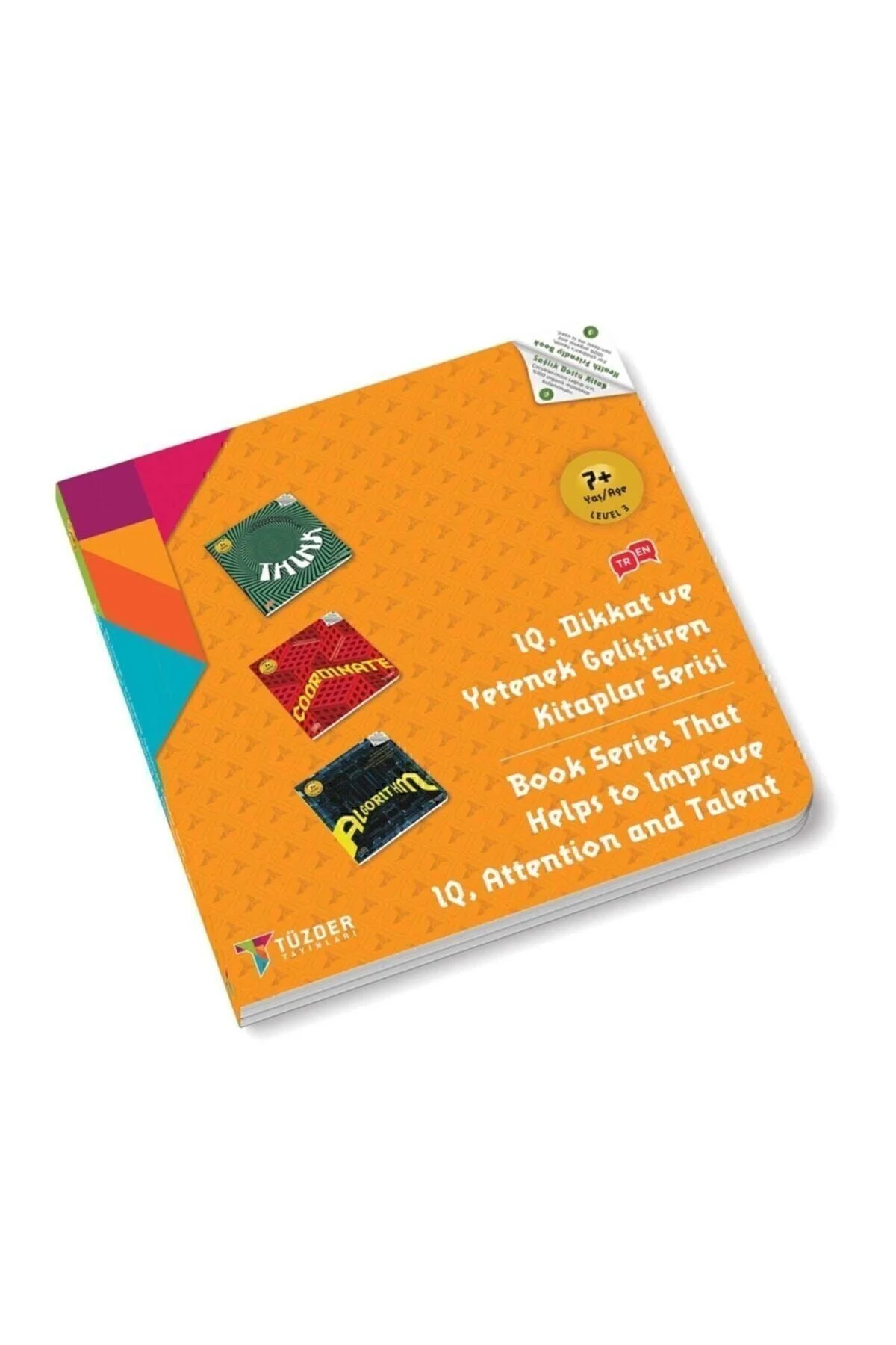 7+ Yaş 9’lu Set | IQ Dikkat ve Yetenek Geliştiren Kitaplar Serisi - TÜZDER Yayınları Görsel 4