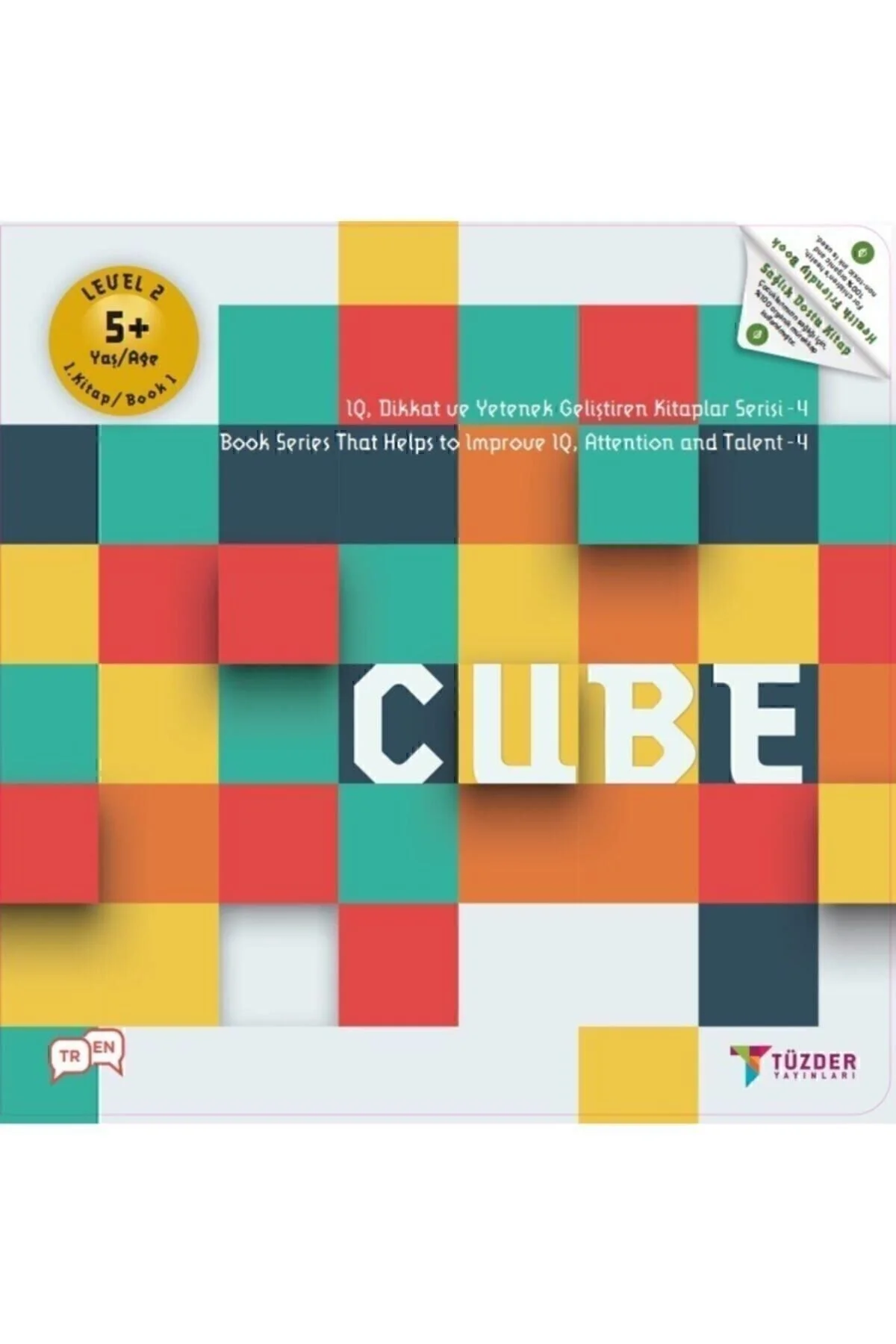 CUBE 5+ Yaş | IQ Dikkat ve Yetenek Geliştiren Kitaplar Serisi - TÜZDER Yayınları Görsel 3