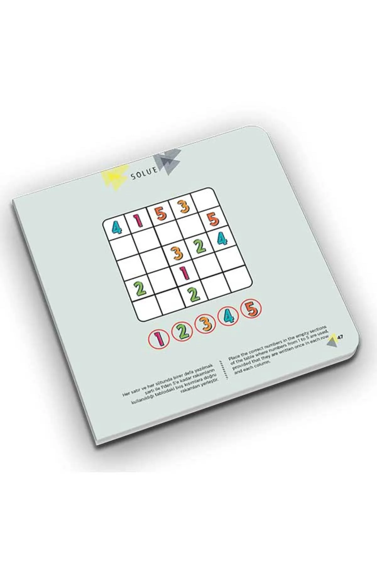 SOLVE 7+ Yaş | IQ, Dikkat ve Yetenek Geliştiren Kitaplar Serisi - TÜZDER Yayınları Görsel 5