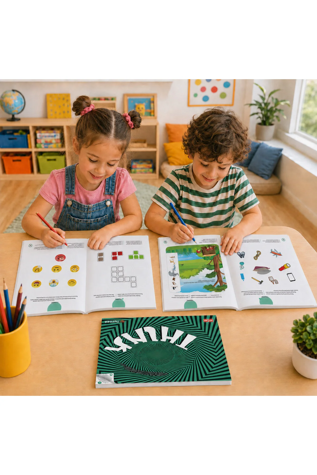 7+ Yaş 9’lu Set | IQ Dikkat ve Yetenek Geliştiren Kitaplar Serisi - TÜZDER Yayınları Görsel 6