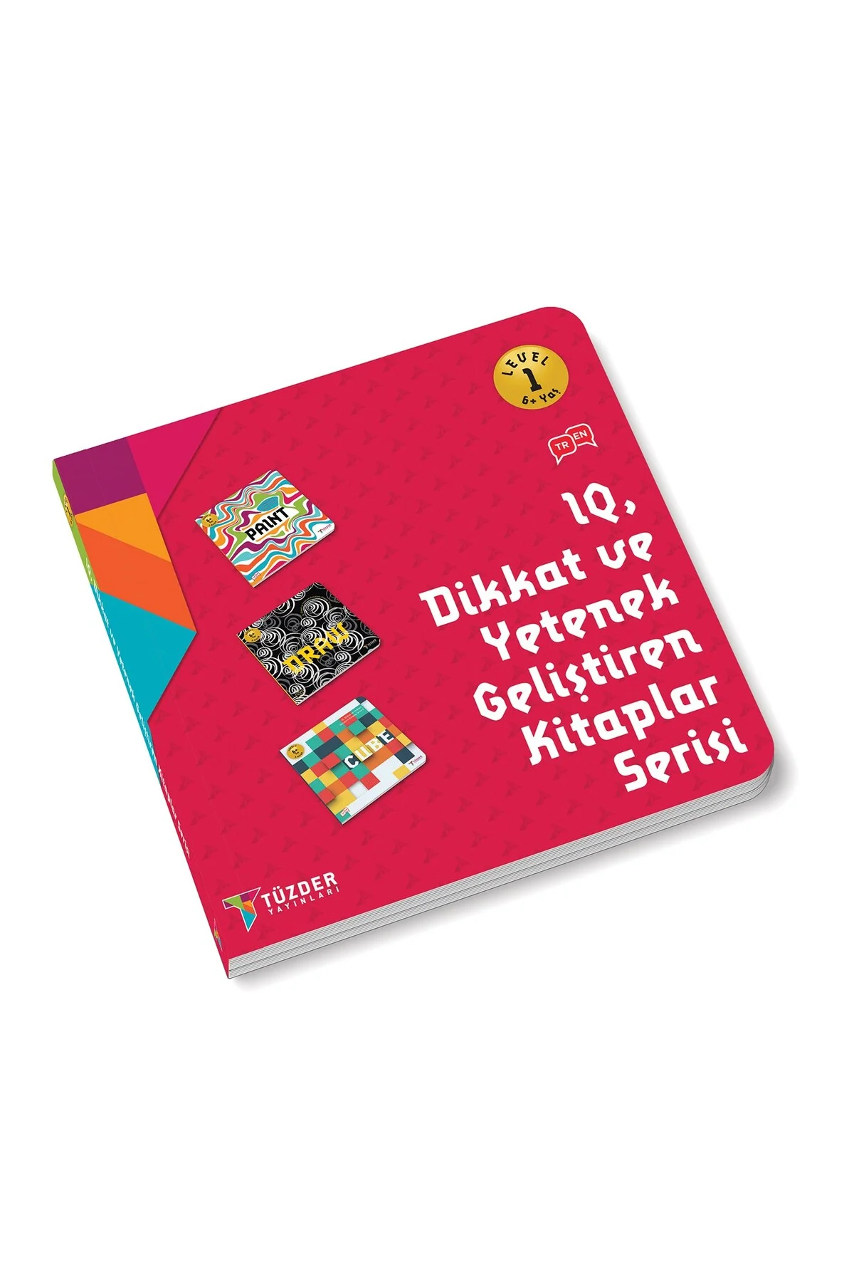 6+ Yaş Level-1 - IQ, Dikkat ve Yetenek Geliştiren Kitaplar Serisi