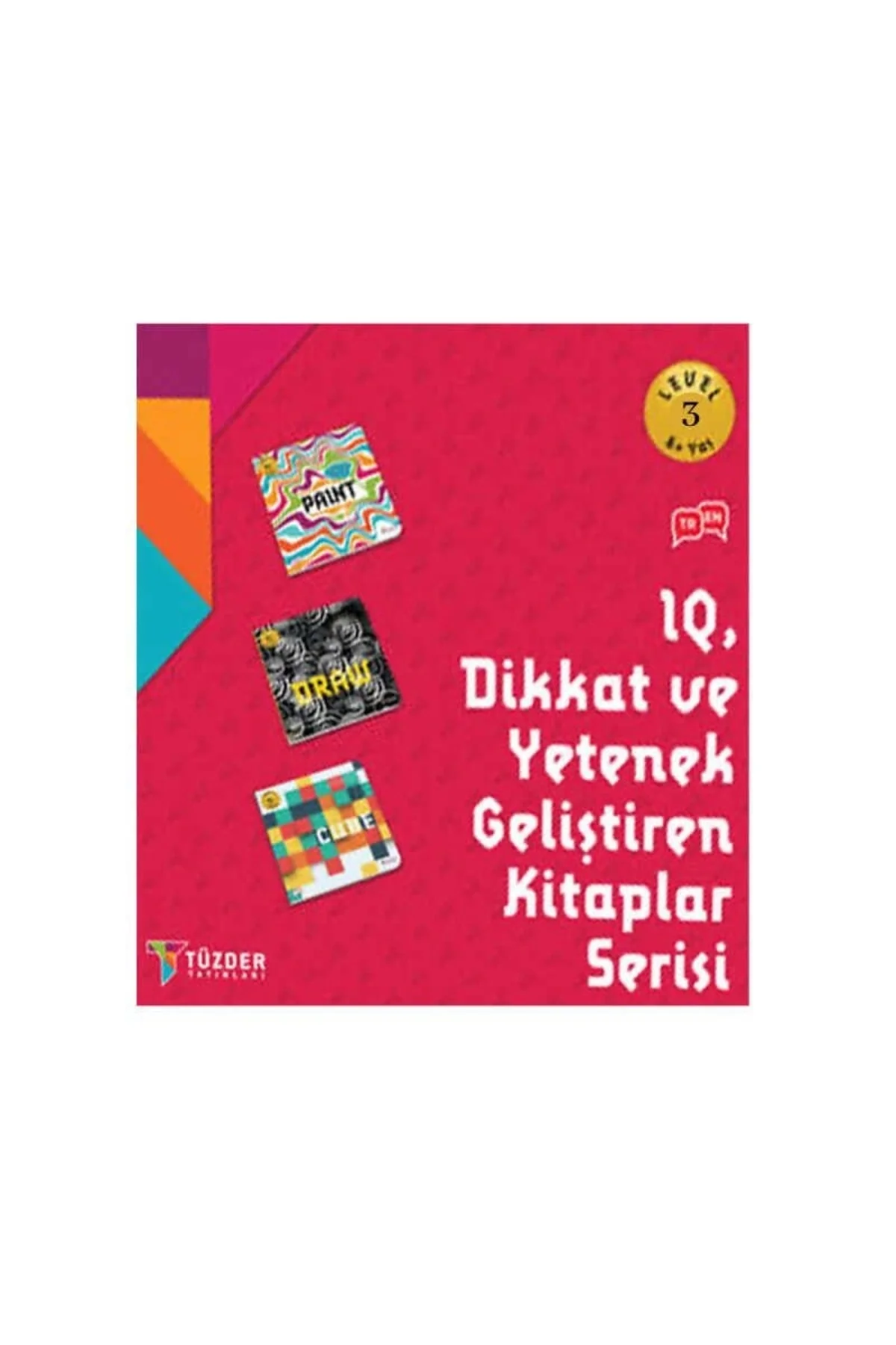 6+ Yaş Level-3 | IQ Dikkat Ve Yetenek Geliştiren Kitaplar Serisi