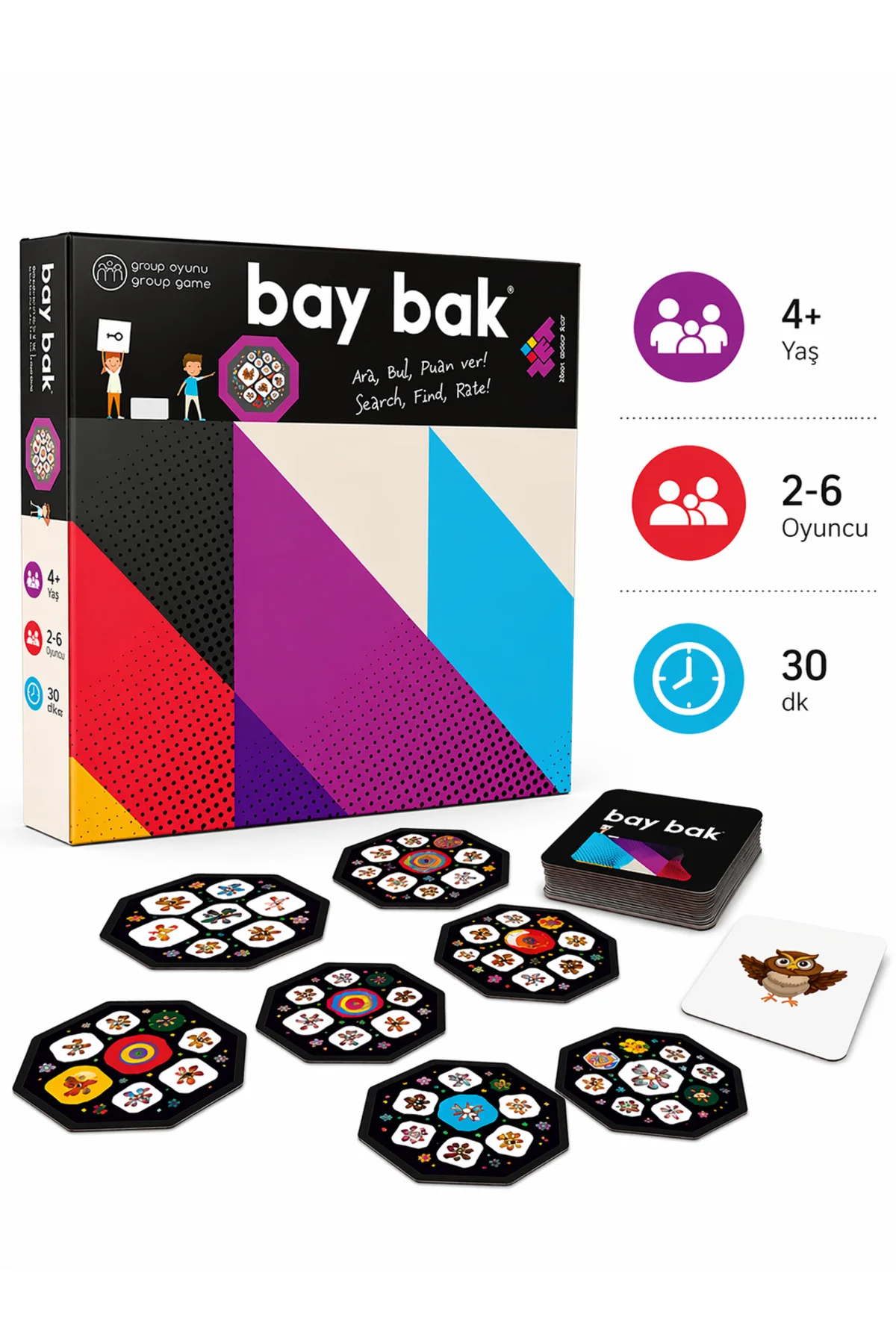 Zet Zeka Bay Bak Zeka ve Akıl Oyunu 4+ Yaş 2-8 Oyuncu