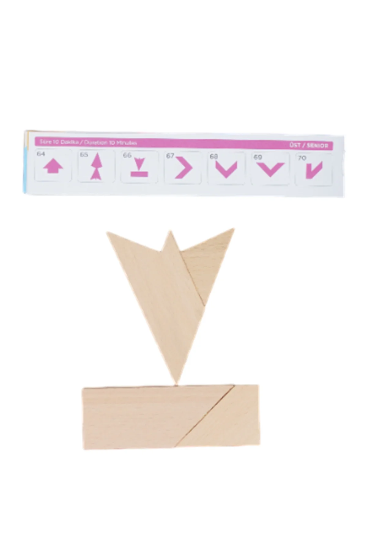 T Tangram Zeka ve Akıl Oyunu 4 Parça 100 Farklı Şekil 5 Yaş 1 Oyuncu - ZEKÜP Görsel 2
