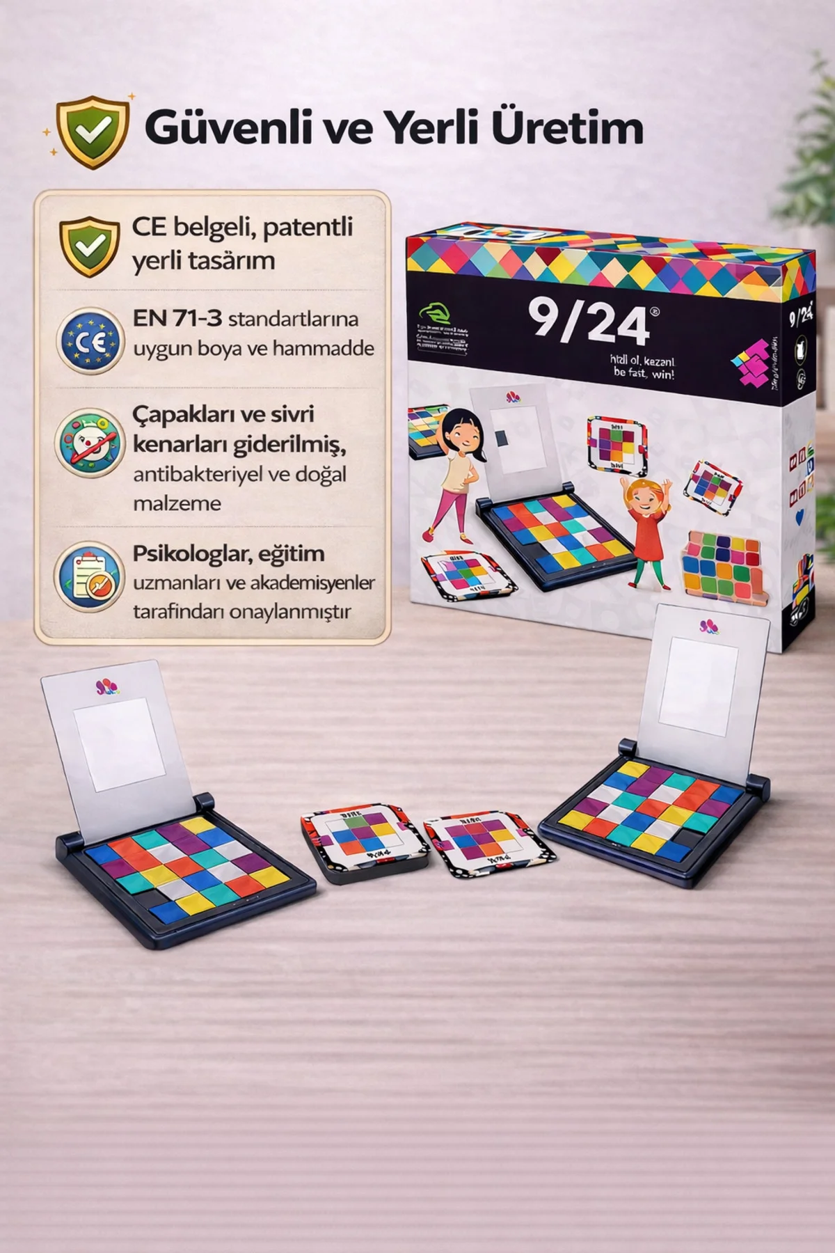 9/24 Zeka ve Akıl Oyunu 5+ Yaş 2 Oyuncu - ZEKÜP Görsel 4