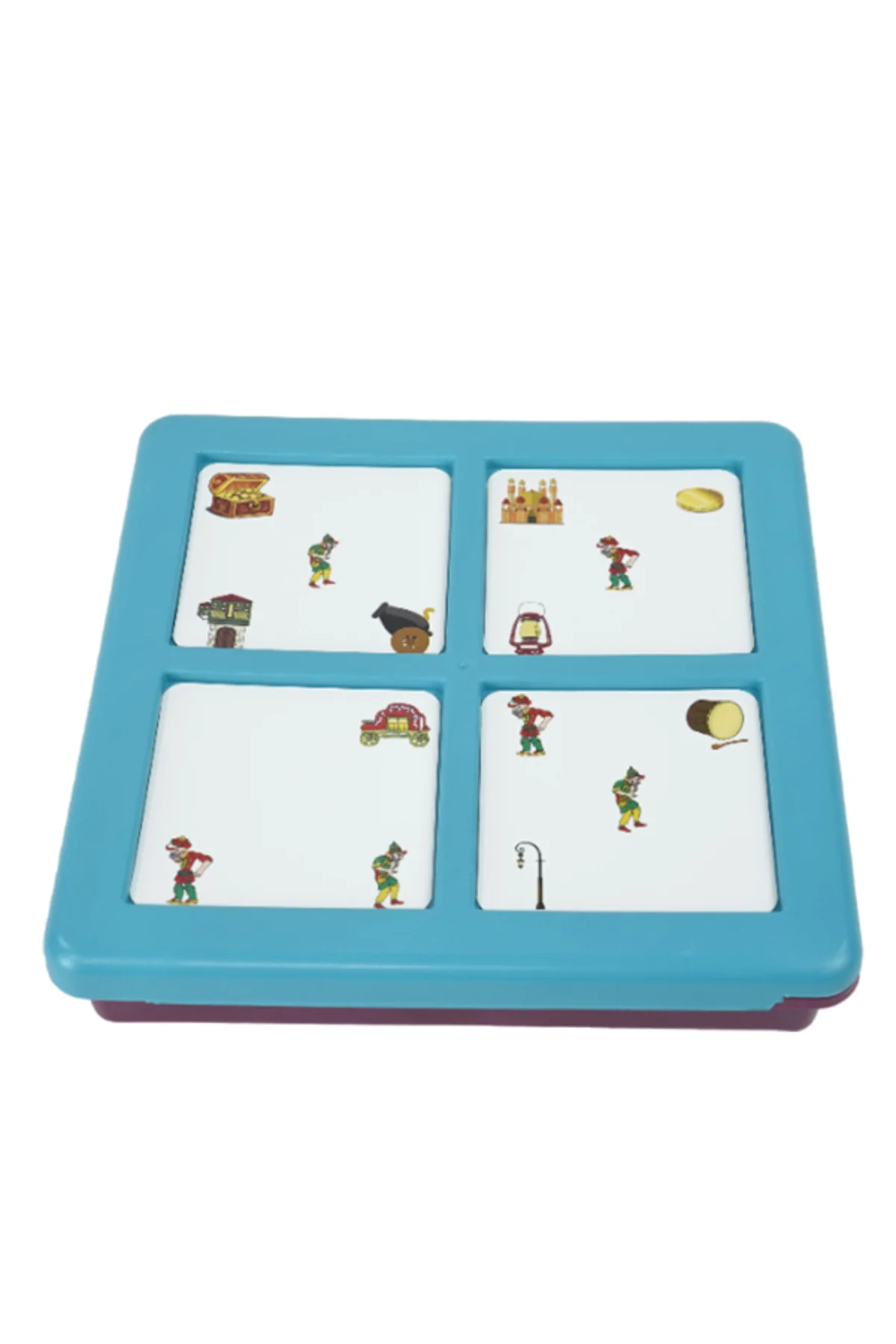 Hacivat ve Karagöz Puzzle Dikkat ve Zeka Oyunu 3+ Yaş 1+ Oyuncu - ZEKÜP Görsel 5