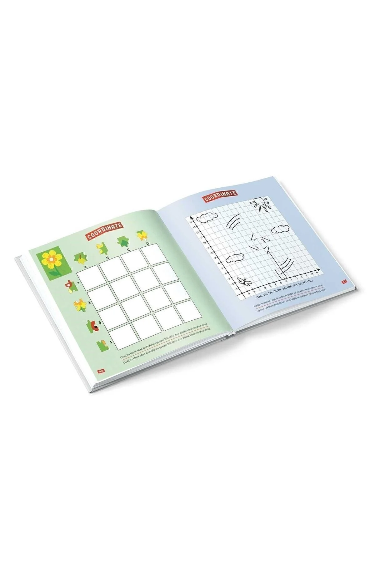COORDINATE 7+ Yaş | IQ Dikkat ve Yetenek Geliştiren Kitaplar Serisi - TÜZDER Yayınları Görsel 7