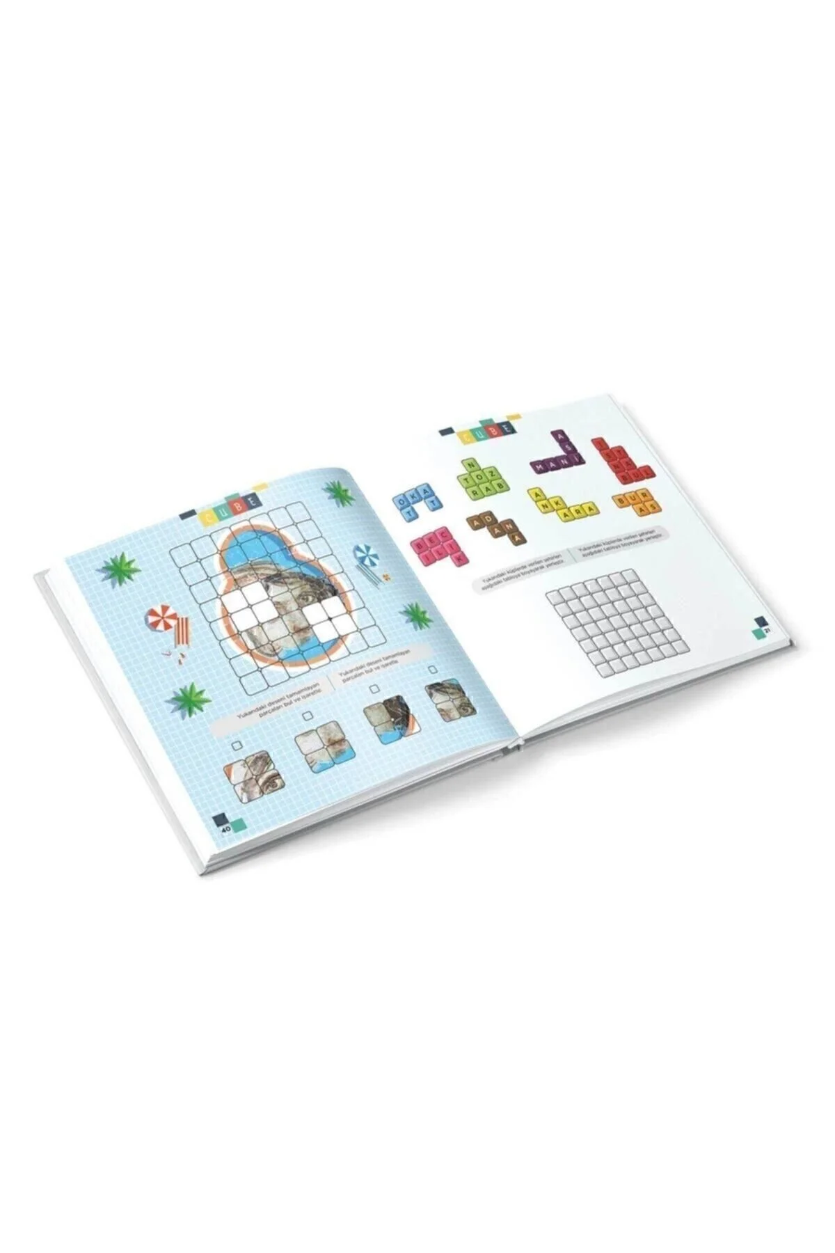 CUBE 7+ Yaş | IQ Dikkat ve Yetenek Geliştiren Kitaplar Serisi - TÜZDER Yayınları Görsel 2