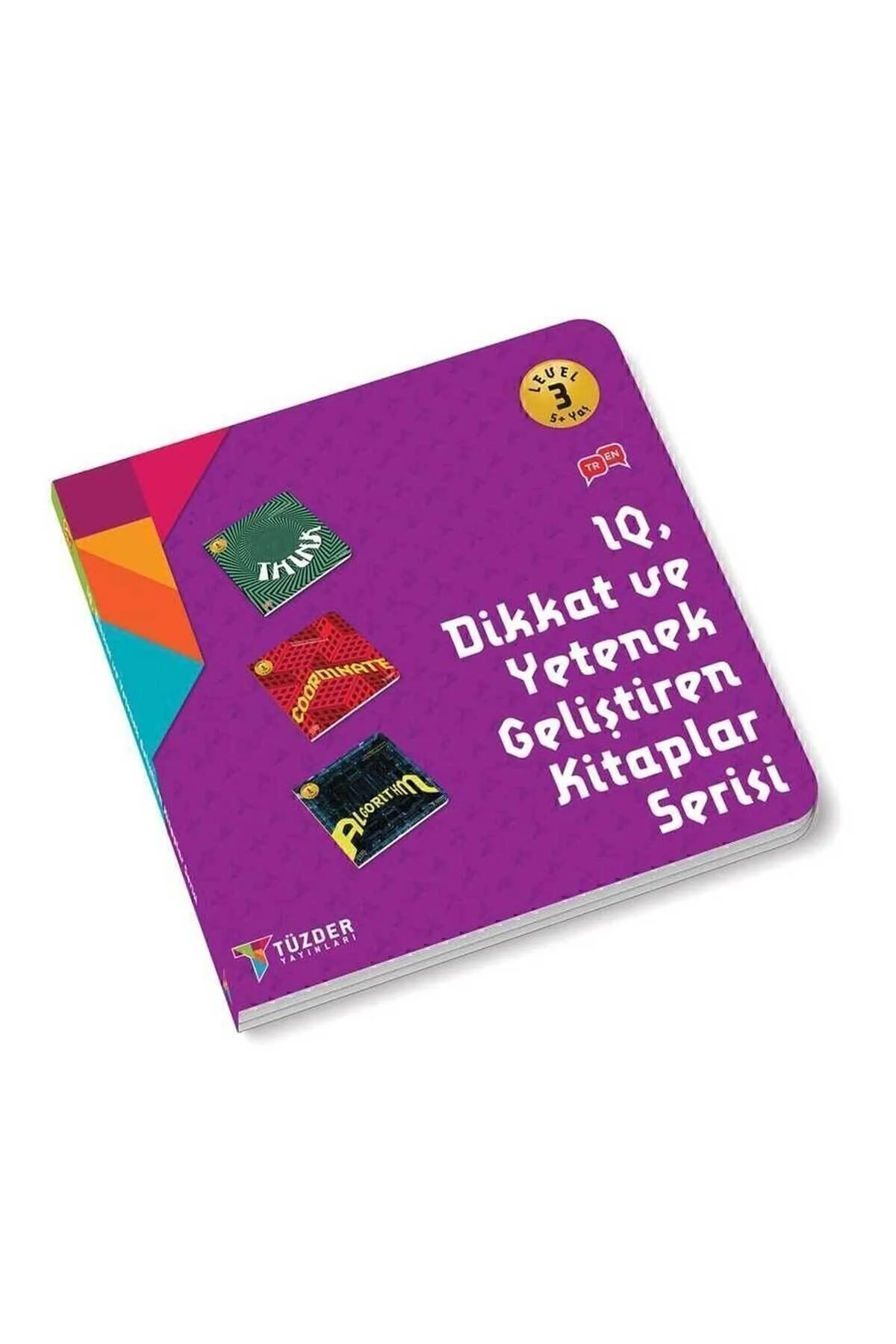 5+ Yaş Level-3 | IQ, Dikkat ve Yetenek Geliştiren Kitaplar Serisi - TÜZDER Yayınları Görsel 2