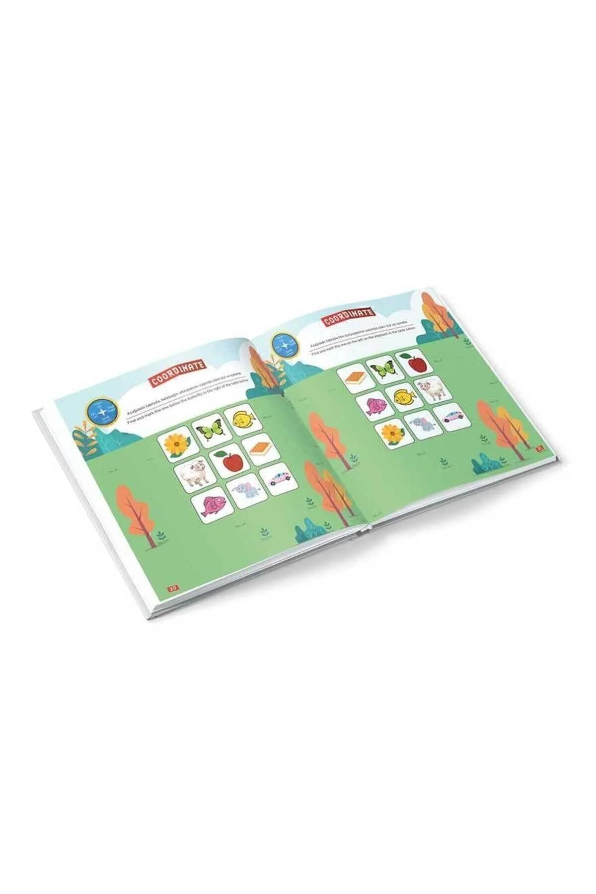 COORDINATE 6+ Yaş | IQ Dikkat ve Yetenek Geliştiren Kitaplar Serisi - TÜZDER Yayınları Görsel 2