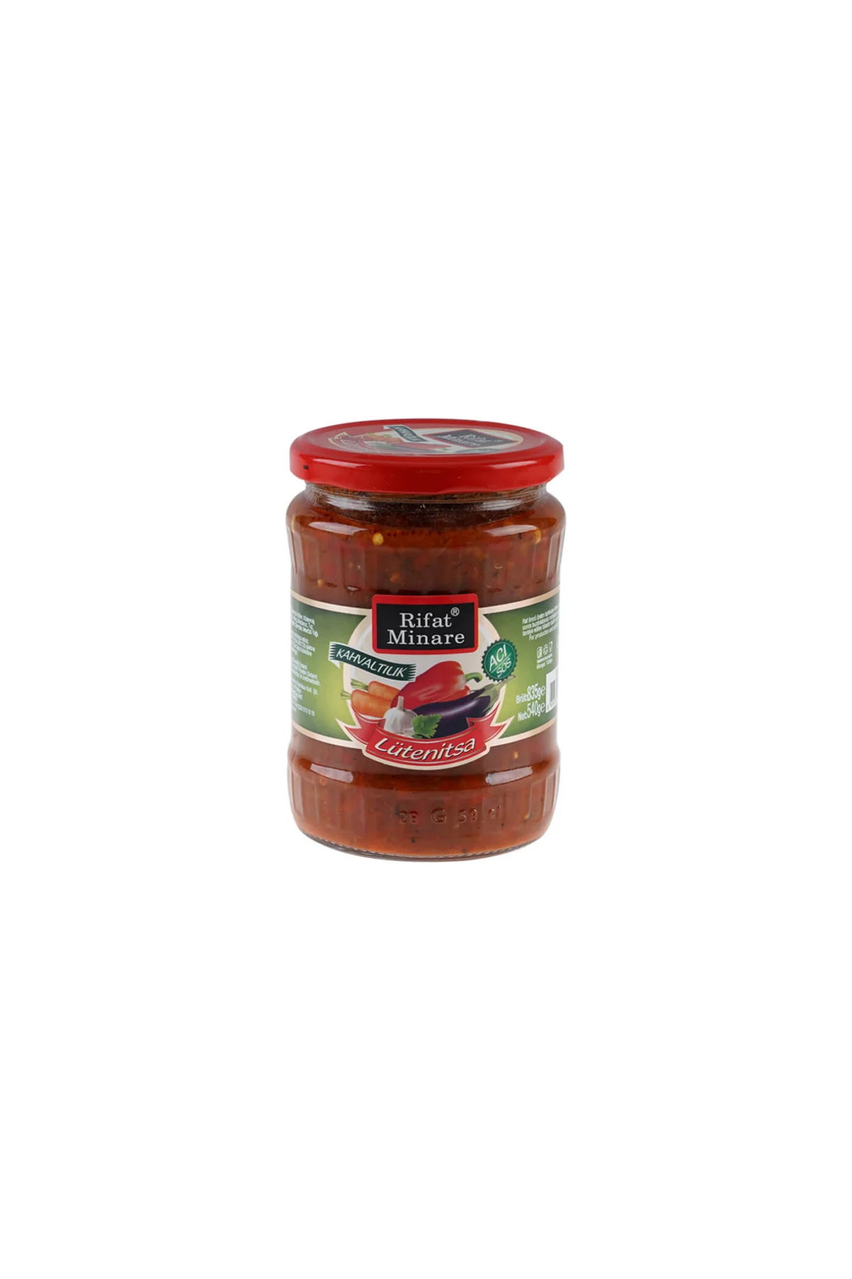 Rifat Minare Lütenitsa Acı Sos 540 gr 1 ADET