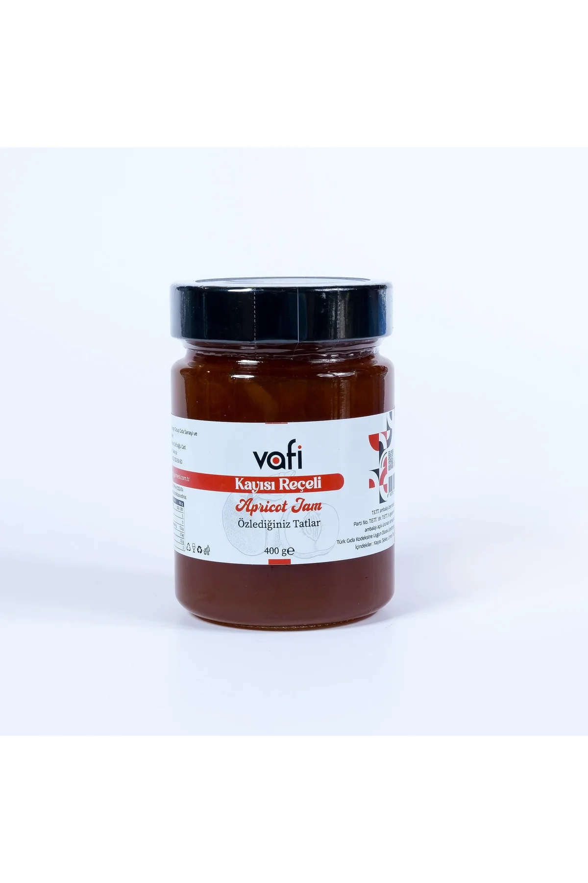 Vafi Reçel Serisi Kayısı Reçeli 400 gr  1 ADET