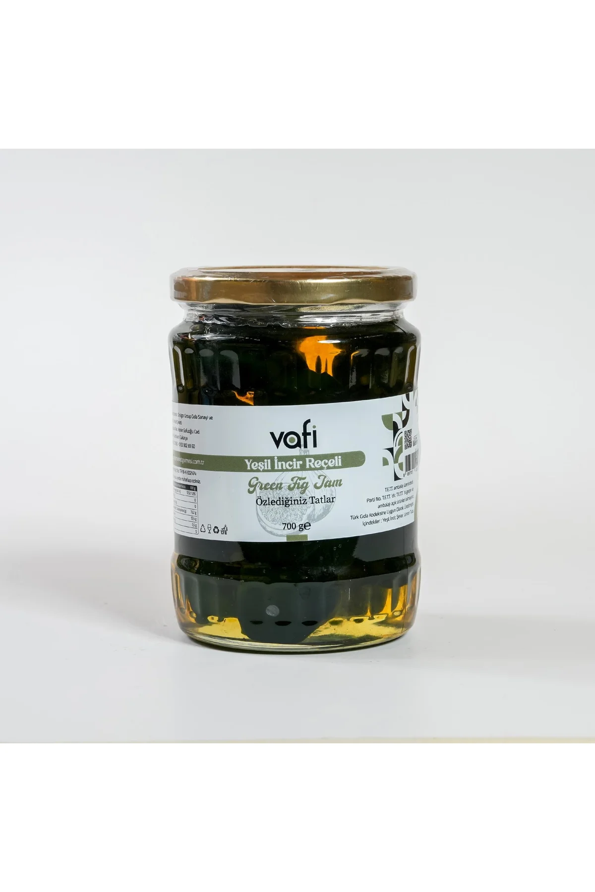 Vafi Yeşil İncir Reçeli 700 gr  1 ADET