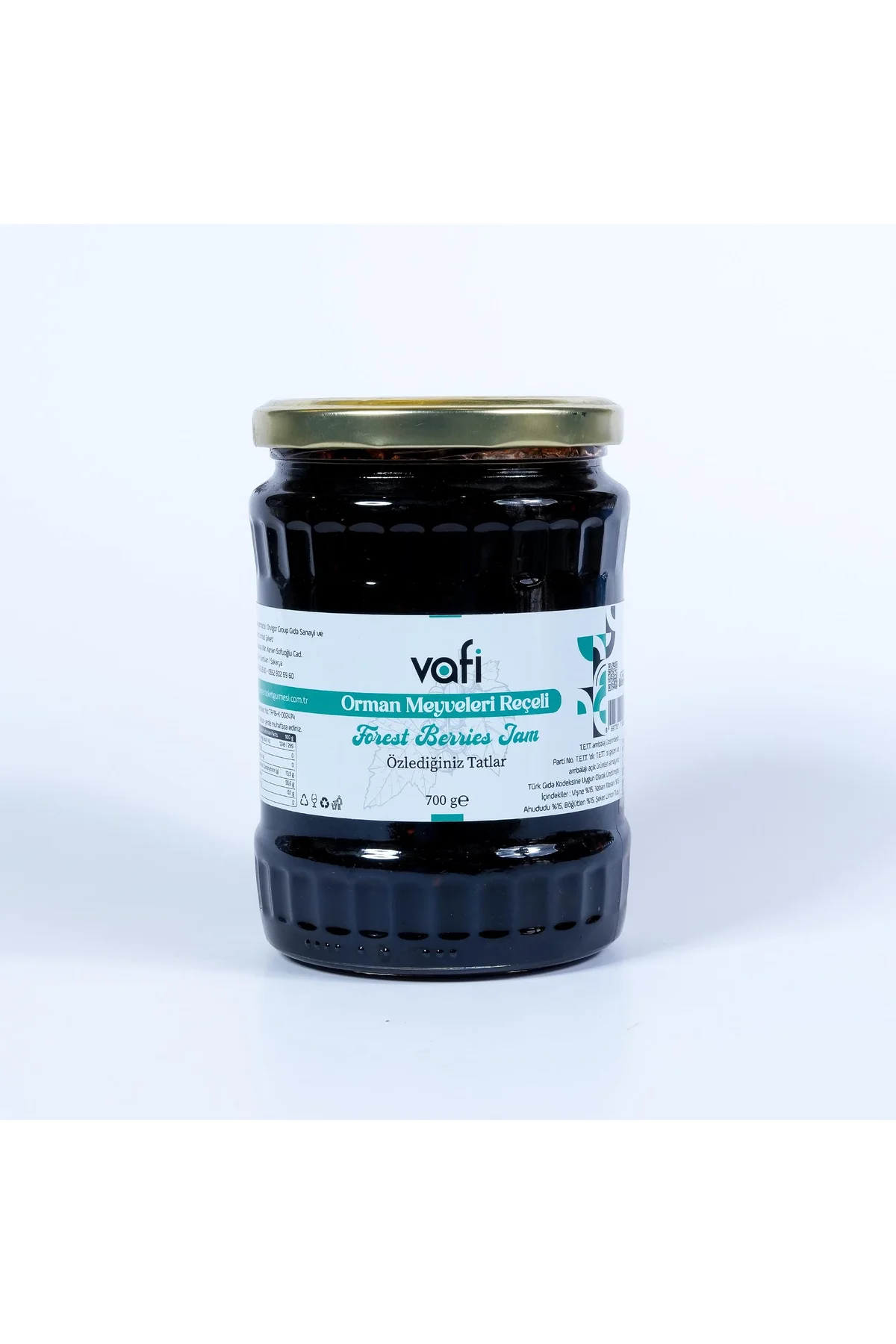 Vafi Orman Meyveleri Reçeli 700 gr MG 1 ADET