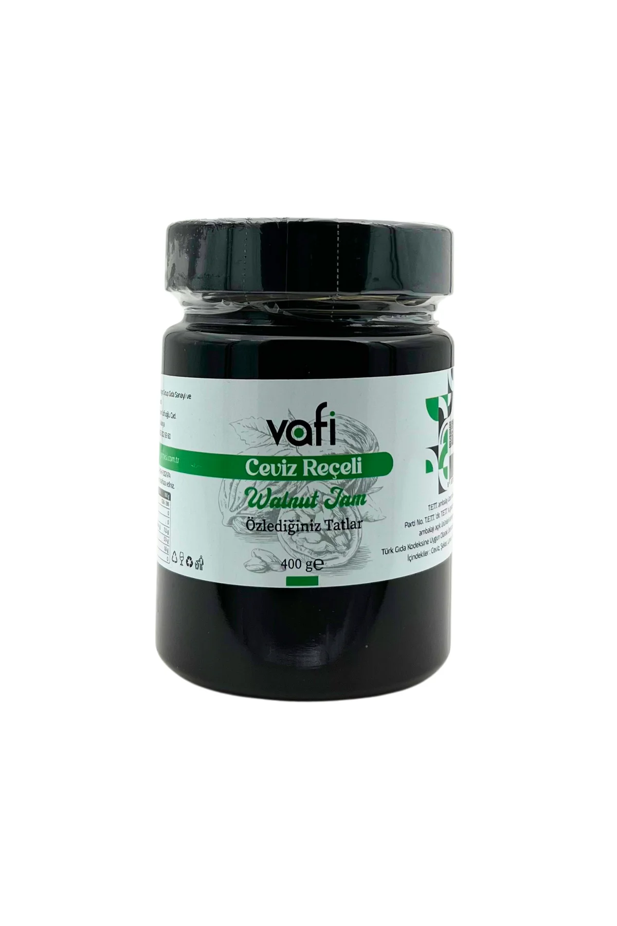Vafi Reçel Serisi Ceviz Reçeli 400 gr  1 ADET