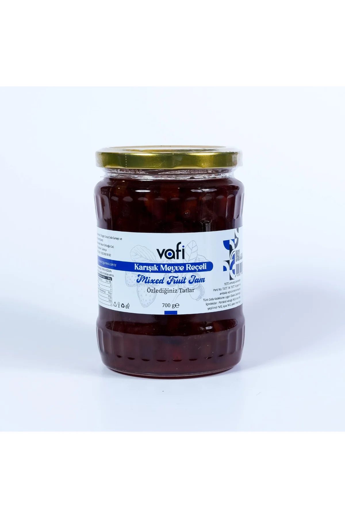 Vafi Reçel Serisi Karışık Meyve Reçeli 700 gr  1 ADET