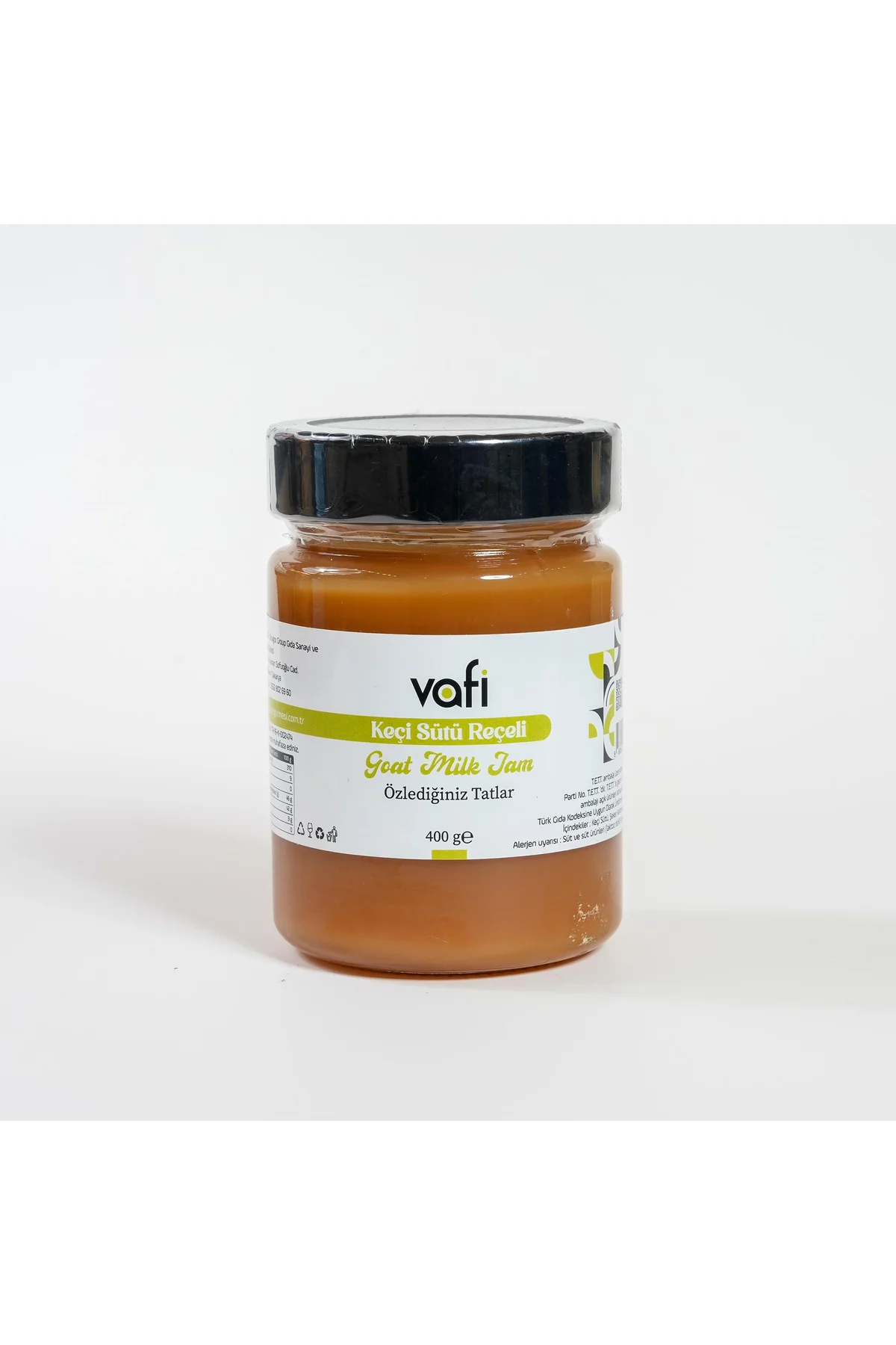Vafi Reçel Serisi Keçi Sütü Reçeli 400 gr  1 ADET