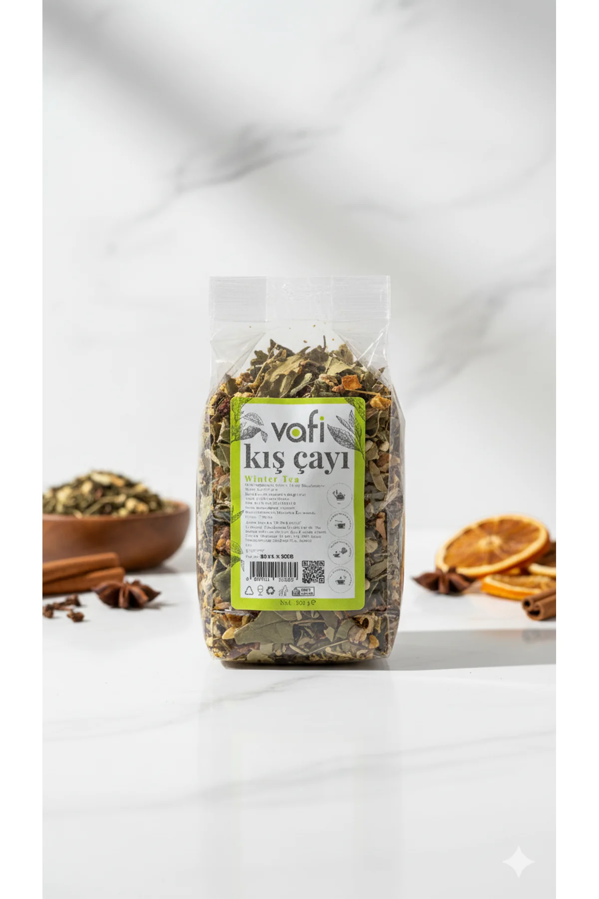 Vafi Çay Serisi Kış Çayı 120 gr 1 ADET