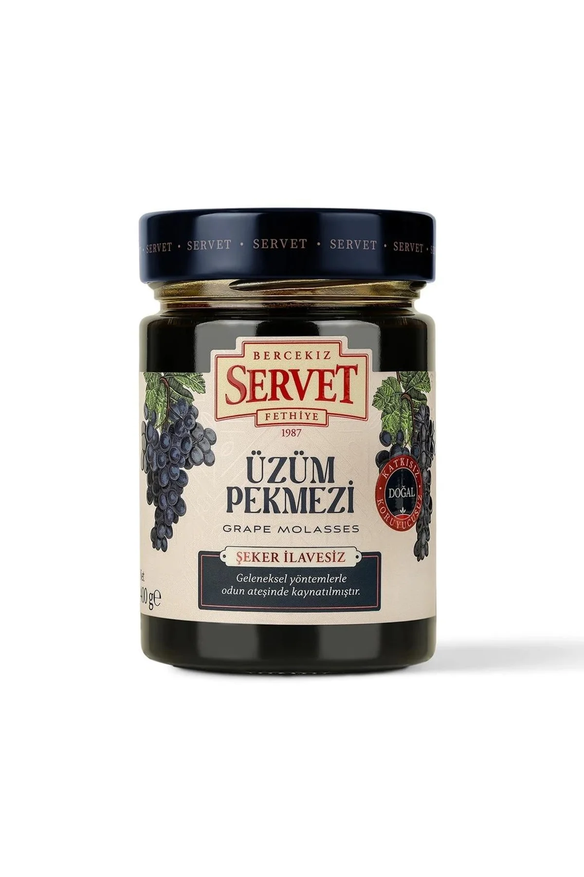 Servet Doğal Üzüm Pekmezi 400 gr 1 ADET