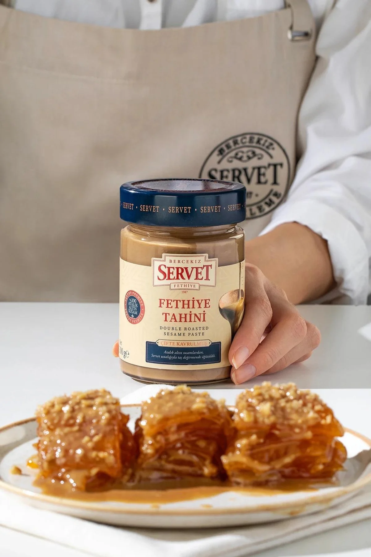 Servet Çifte Kavrulmuş Fethiye Tahini 300 gr 1 ADET