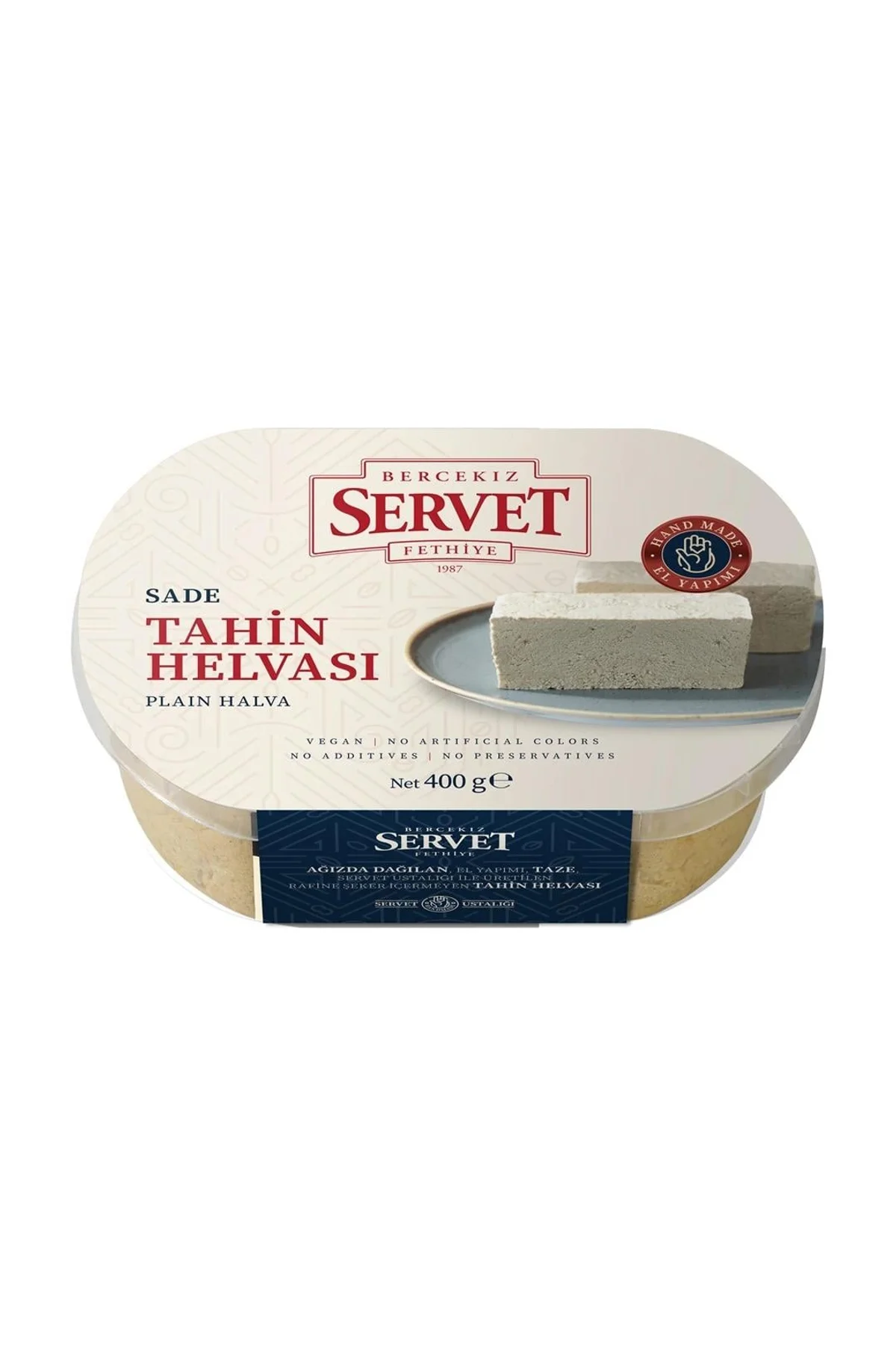 Servet Sade Tahin Helvası 400 gr 1 ADET