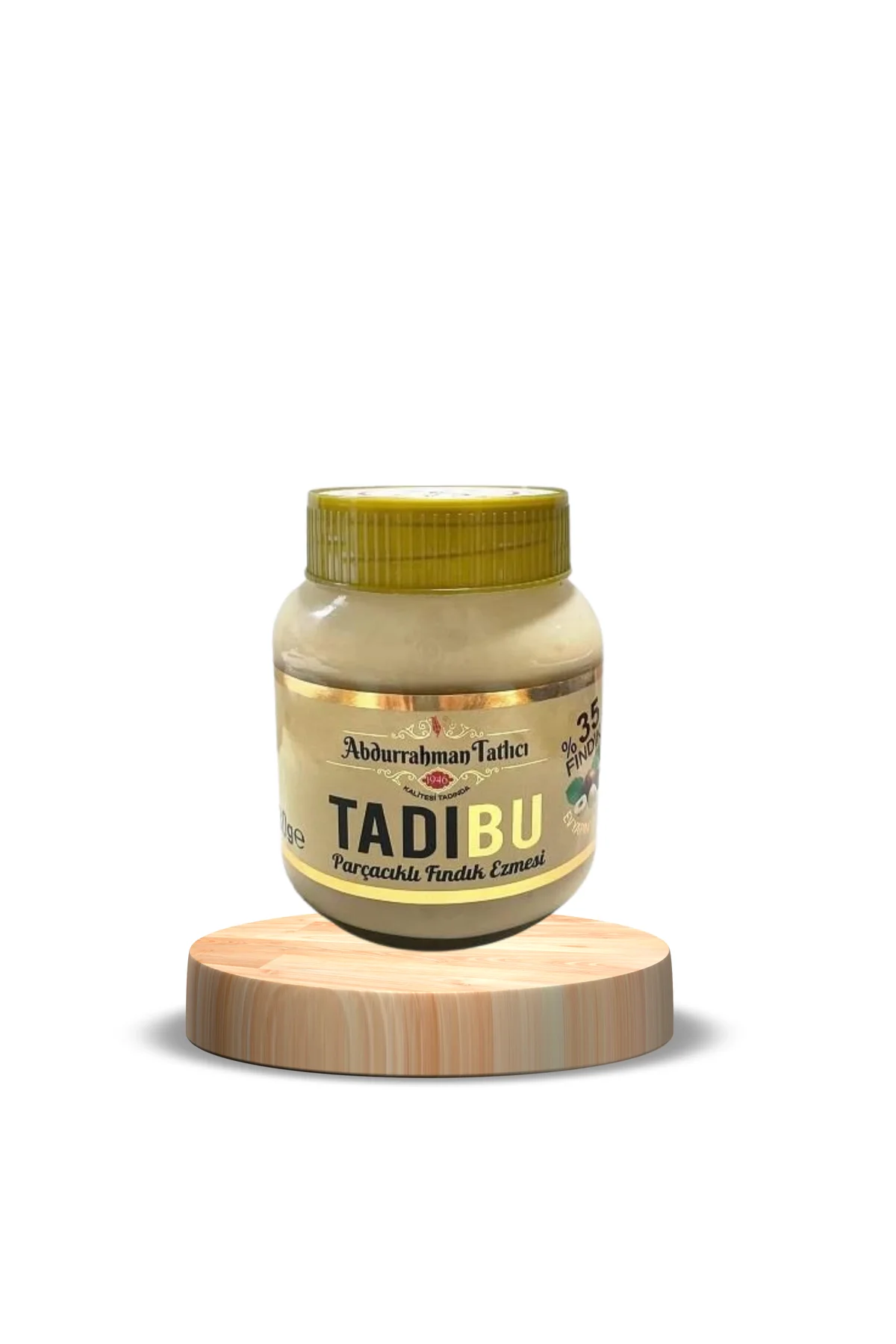 Abdurrahman Tatlıcı  Parçacıklı Fındık Ezmesi 330 gr 1 ADET - 7Artisans Görsel 2