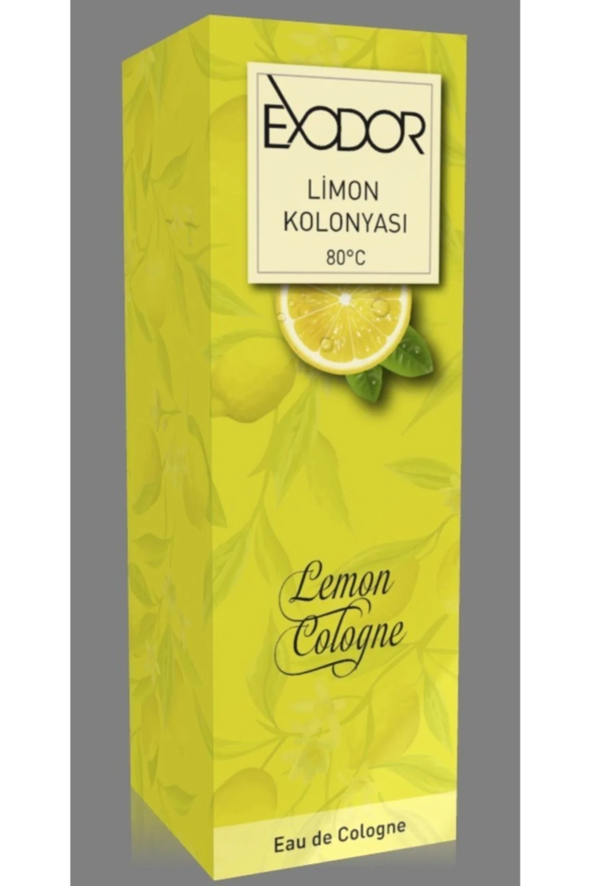 Klasik Limon Kolonyası Plastik Şişe 400 Ml 80 Derece - EXODOR Görsel 2
