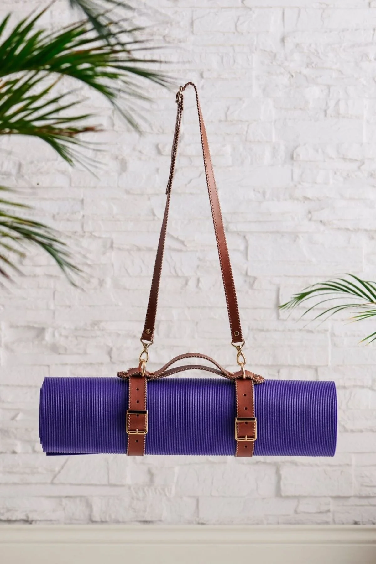 Yoga matı çantası - gardin leather Görsel 2