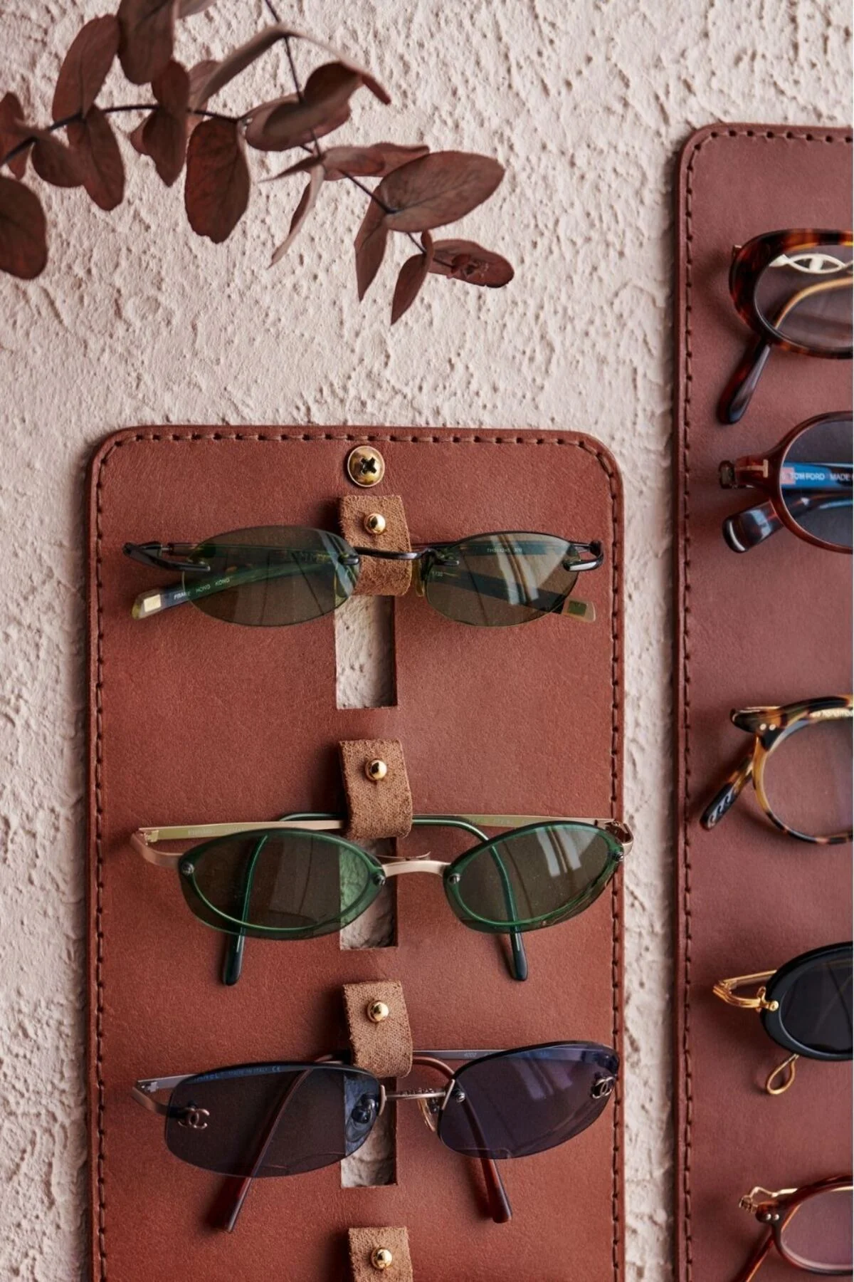 Gözlük standı - gardin leather Görsel 2
