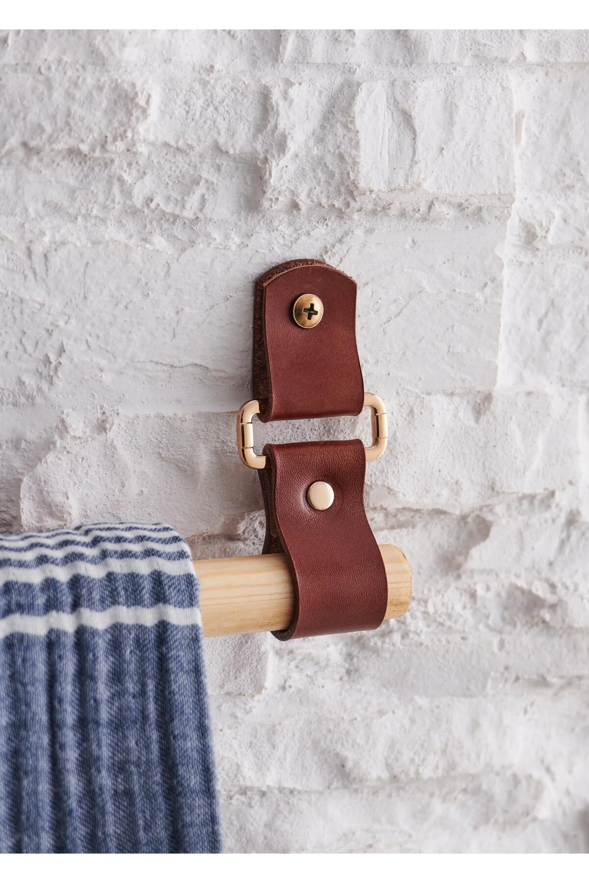 Havluluk, Kağıt Havluluk, Havluluk Banyo Askısı, Banyo Havluluk, Kağıt Havluluk Peçetelik - gardin leather Görsel 4