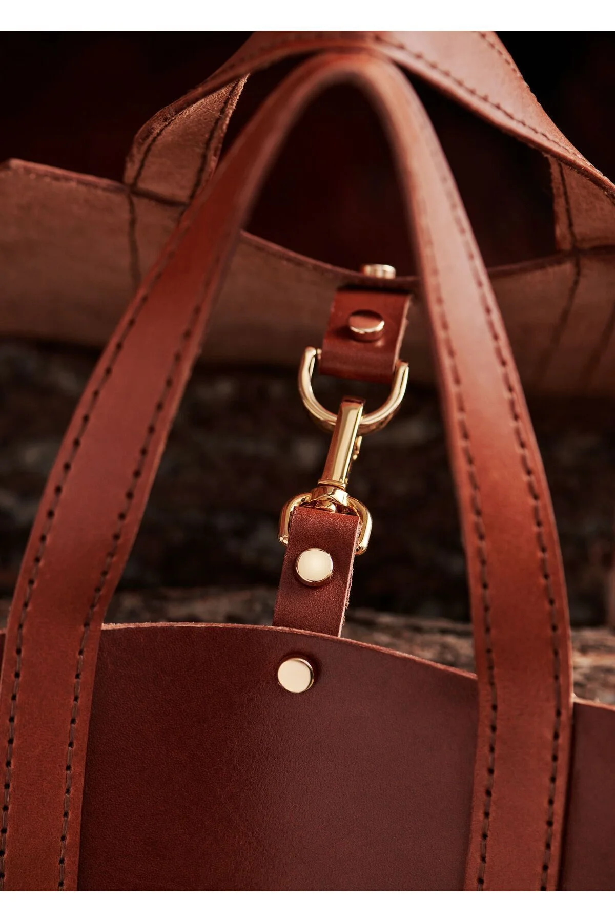 Şömine Odunluk, Şömine, Dekoratif Şömine Odunluğu, Şömine Yanı Odunluk - gardin leather Görsel 3