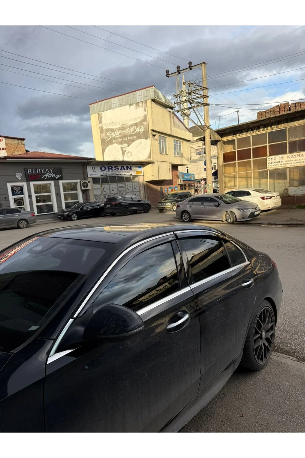 Mercedes C Serisi W206 2021 ve Sonrası Kromlu Cam Rüzgarlığı - Niken Görsel 2