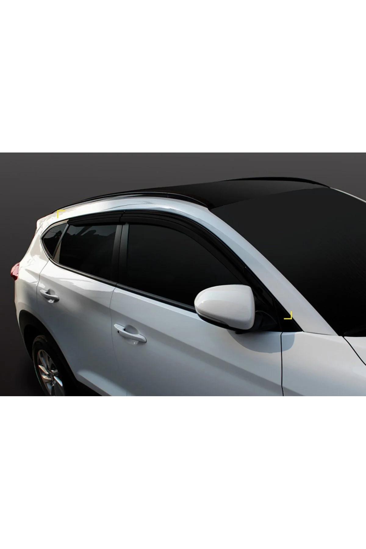 Hyundai Tucson 2015-2020 Arası Cam Rüzgarlık OEM (Made in Korea) - OTOCİRİT Görsel 2