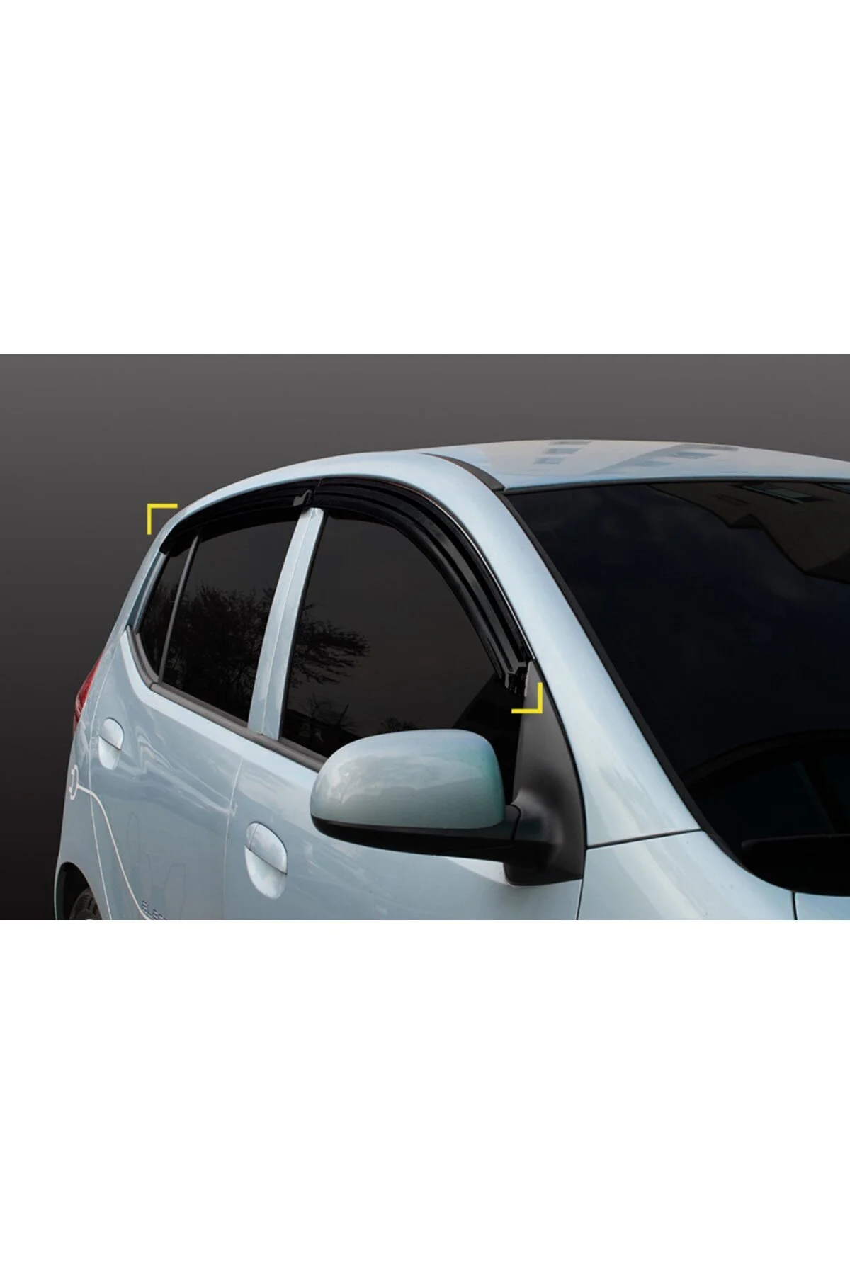 Hyundai i10 2008-2011 Arası Cam Rüzgarlık OEM (Made in Korea) - OTOCİRİT Görsel 2