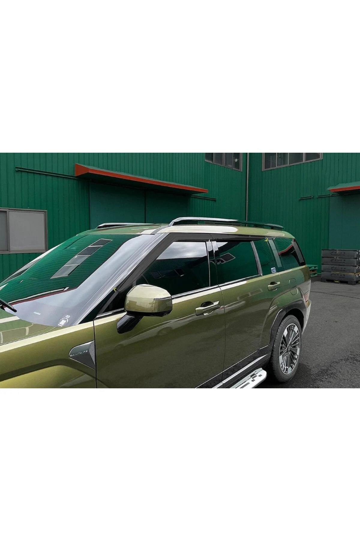 Hyundai Santa FE 2024 ve Sonrası Cam Rüzgarlık OEM (Made in Korea) - OTOCİRİT Görsel 4